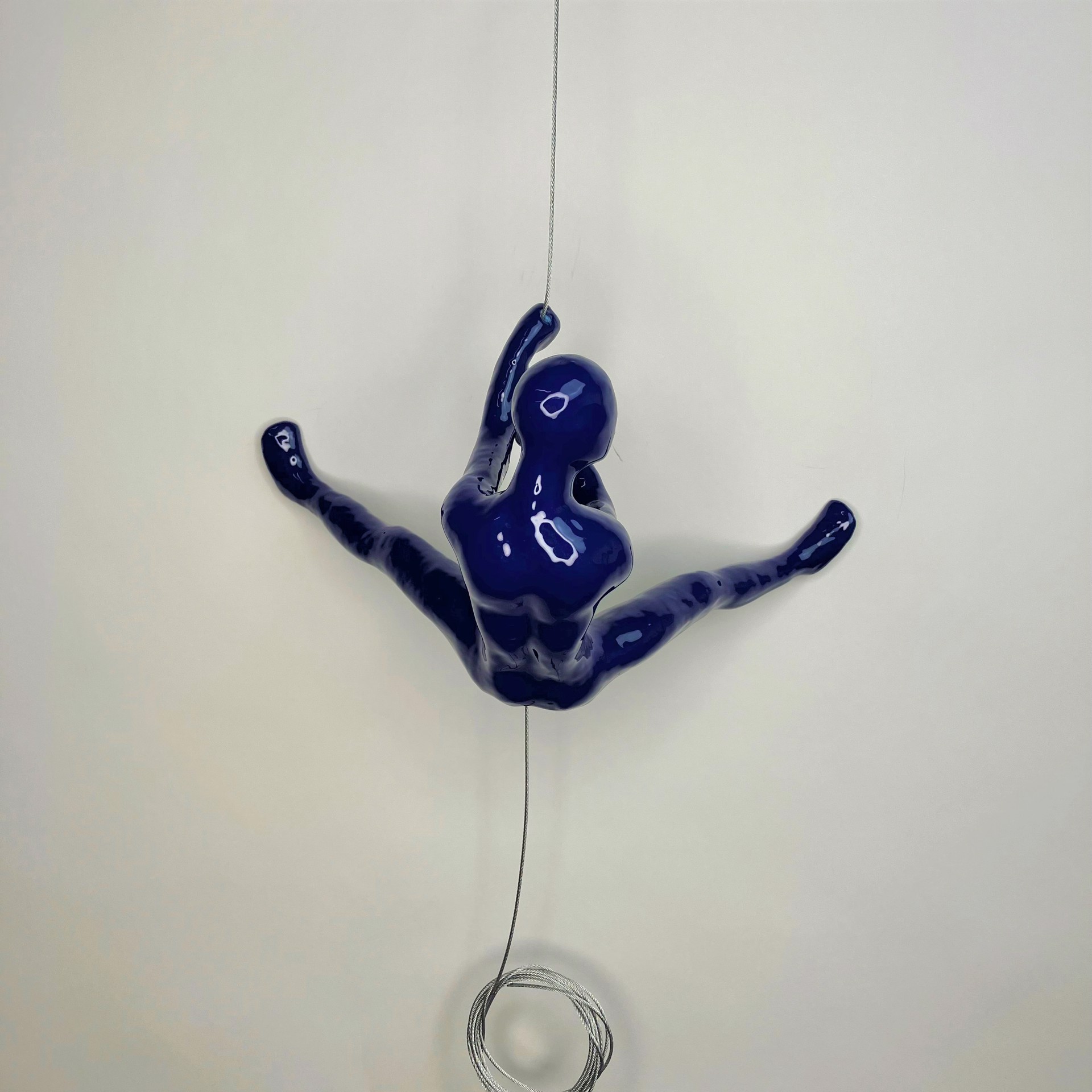 Male Climber 17-B ~ Position 17 Color Blue by Ancizar Marin