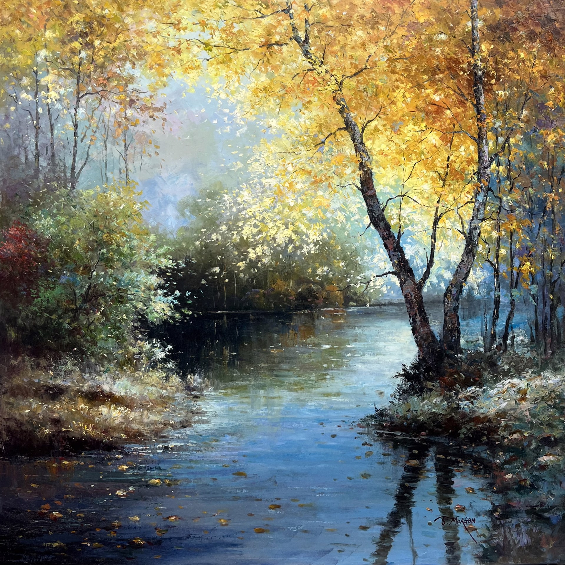 Maple Pond by Jan Morgan