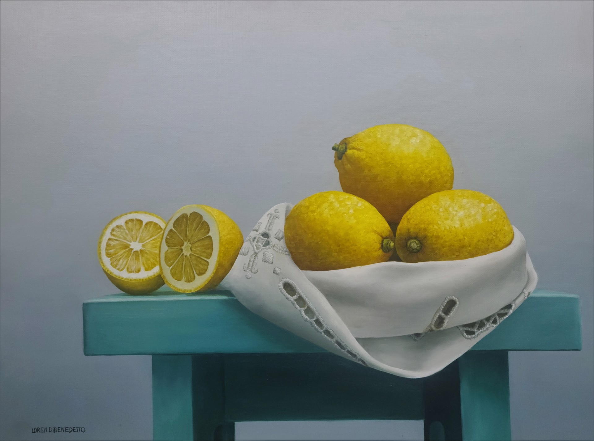 Lemons in Cloth by Loren DiBenedetto, OPA