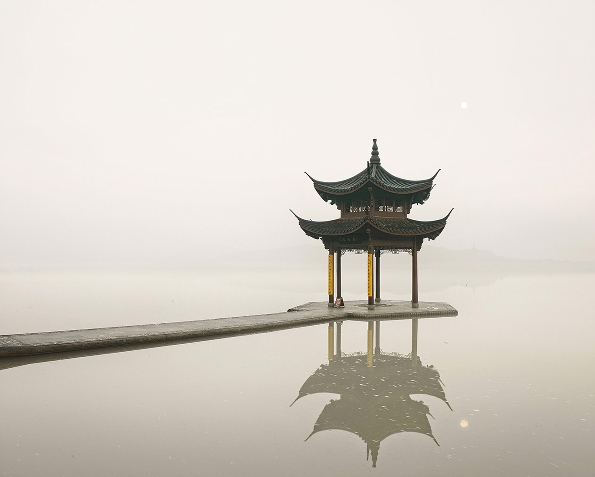Pagoda, West Lake, Hangzhou, China, 2011 by David Burdeny