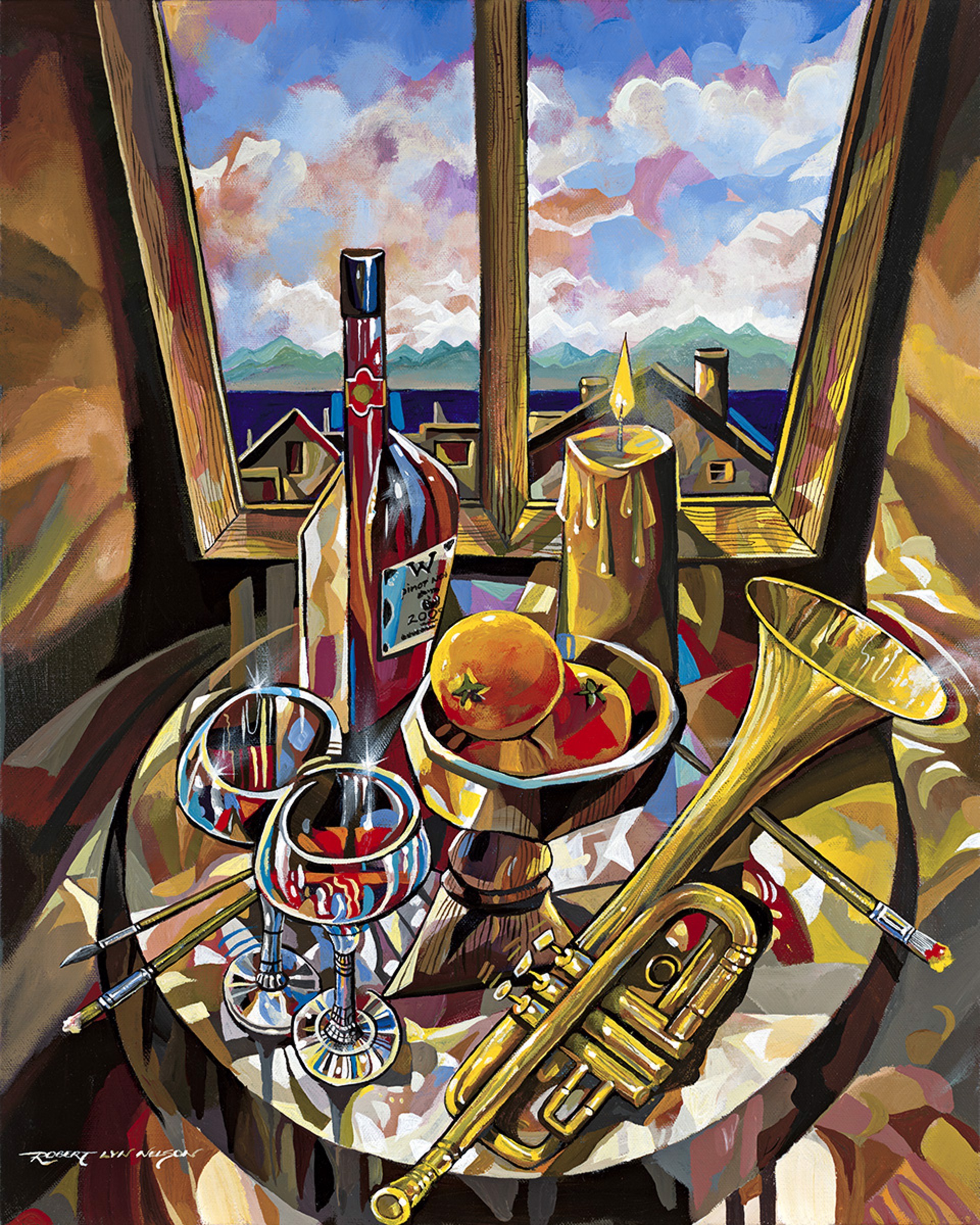 Trumpet Pinot Noir by Robert Lyn Nelson
