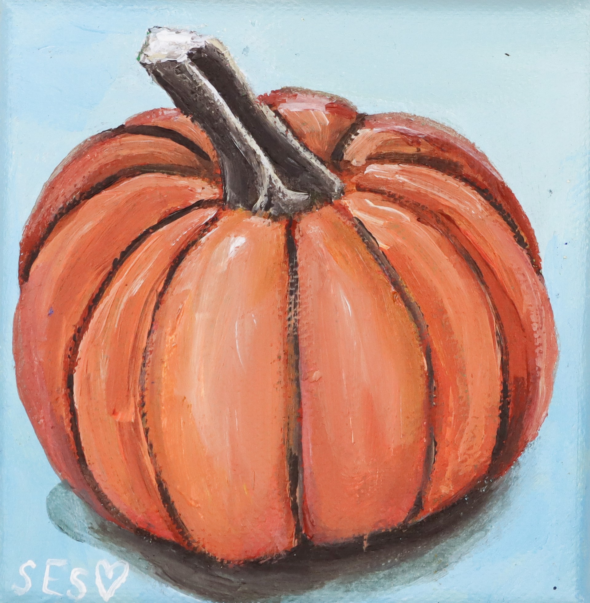 Fall Pumpkin by Sarah Swan