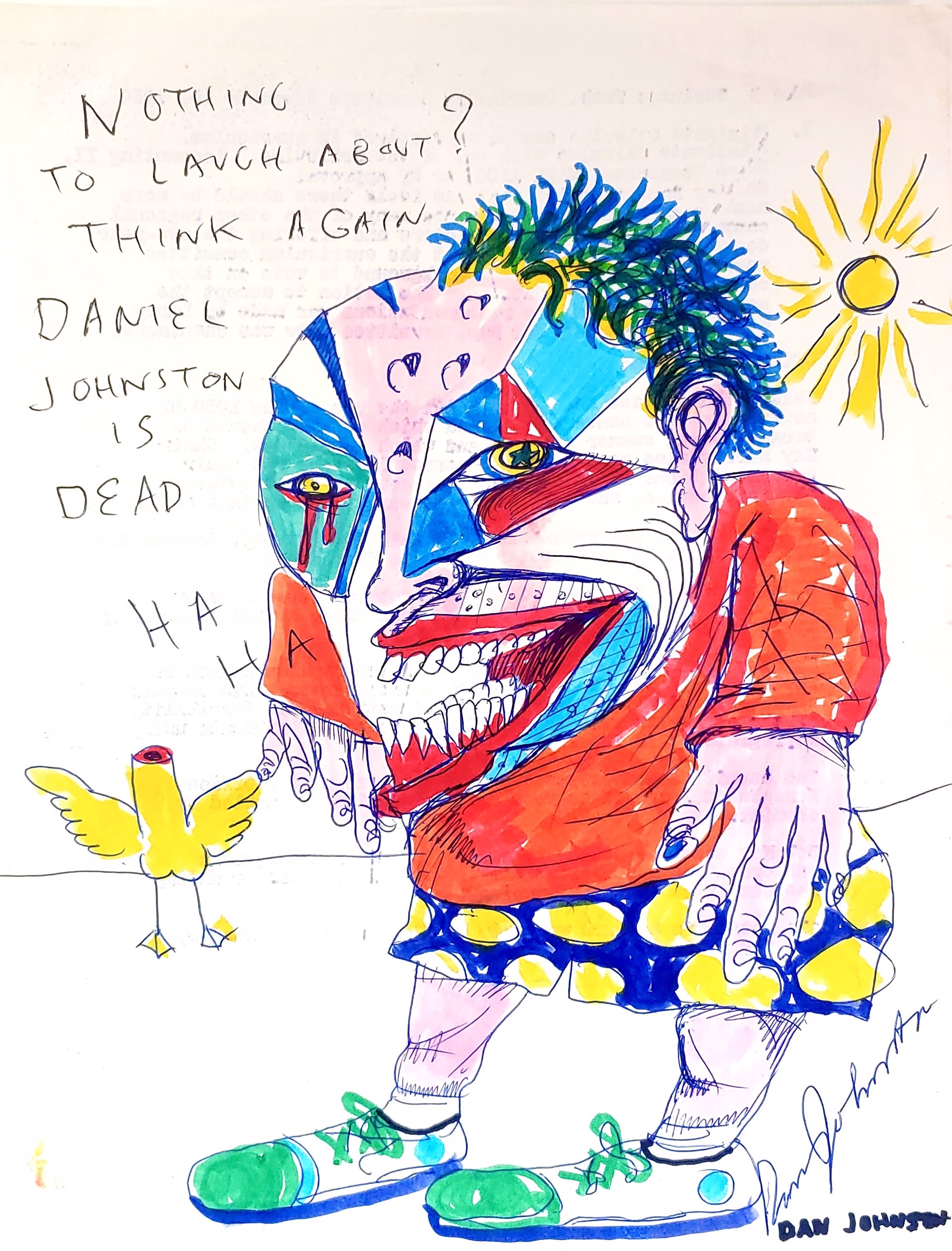 Nothing To Laugh About by Daniel Johnston