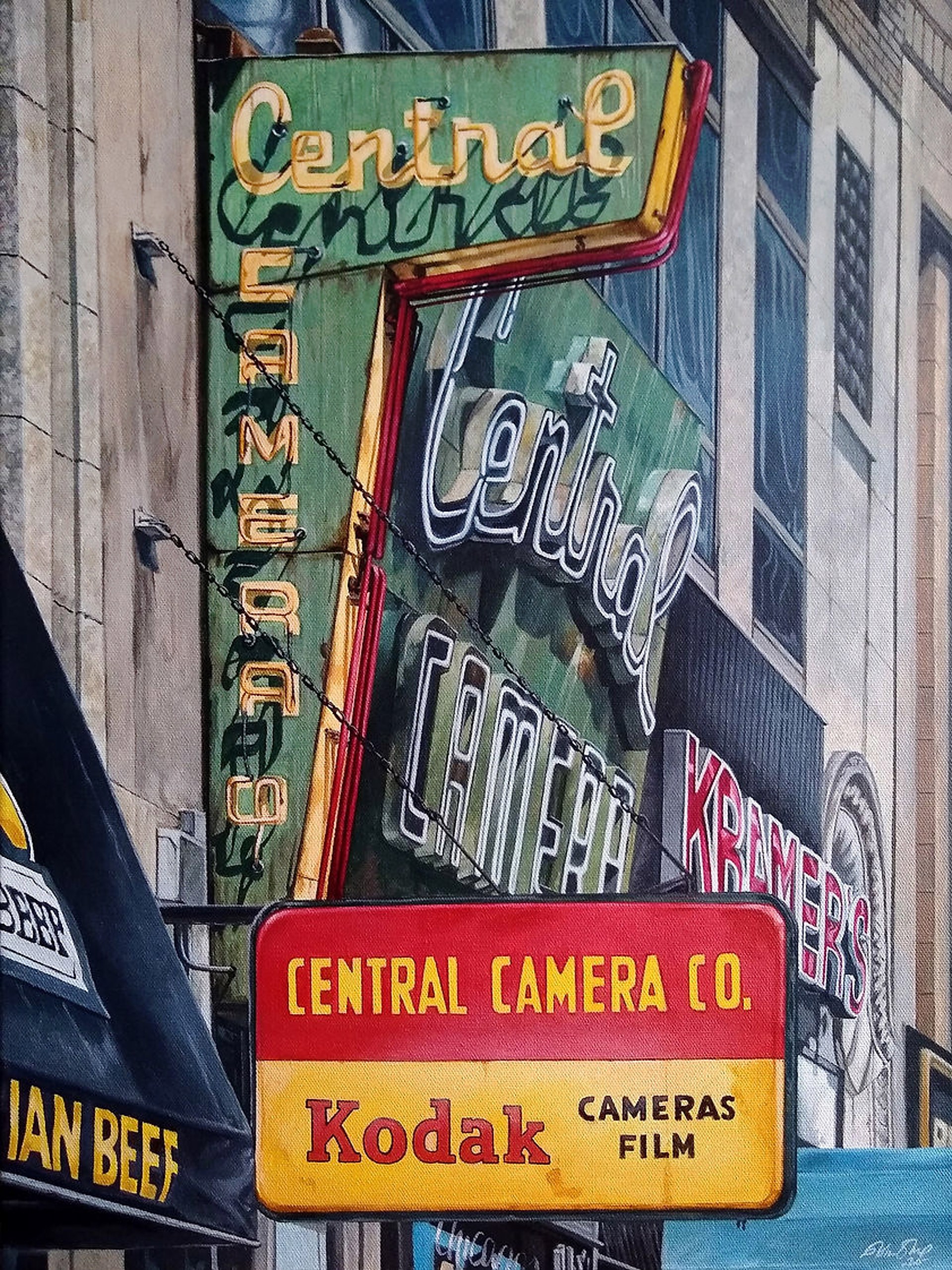 Central Camera II by John Sharp