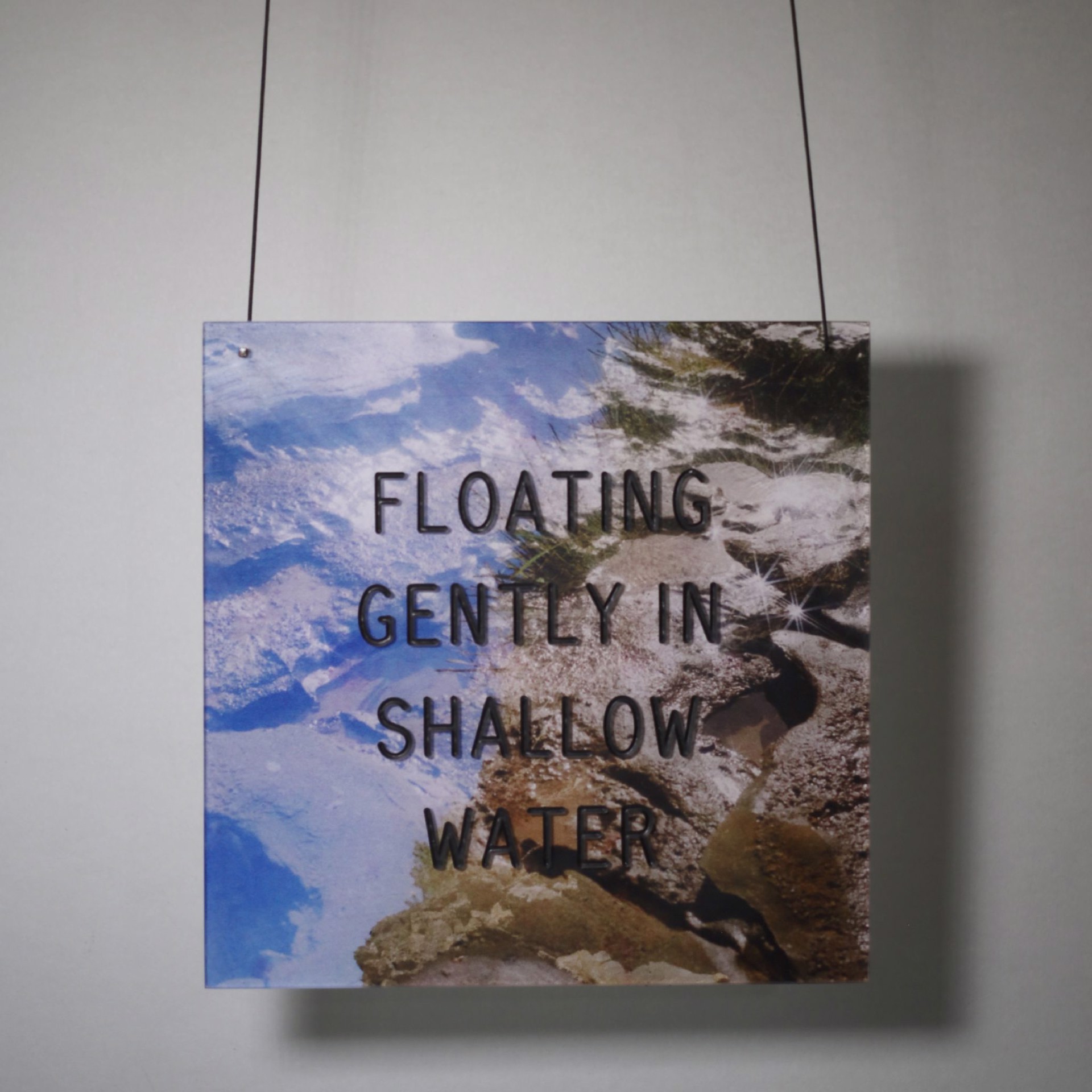 Floating Gently In Shallow Water by Zoe Brand