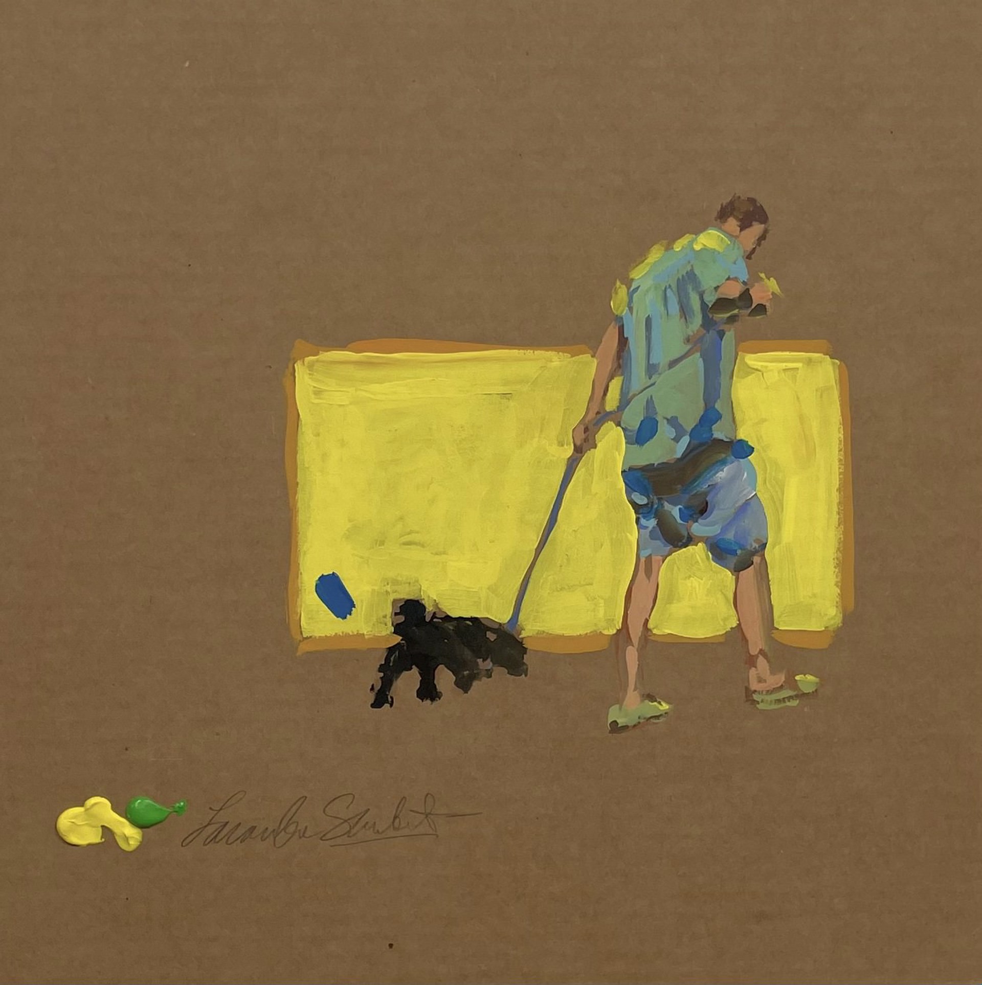 Walking the Dog by Laura Lacambra Shubert