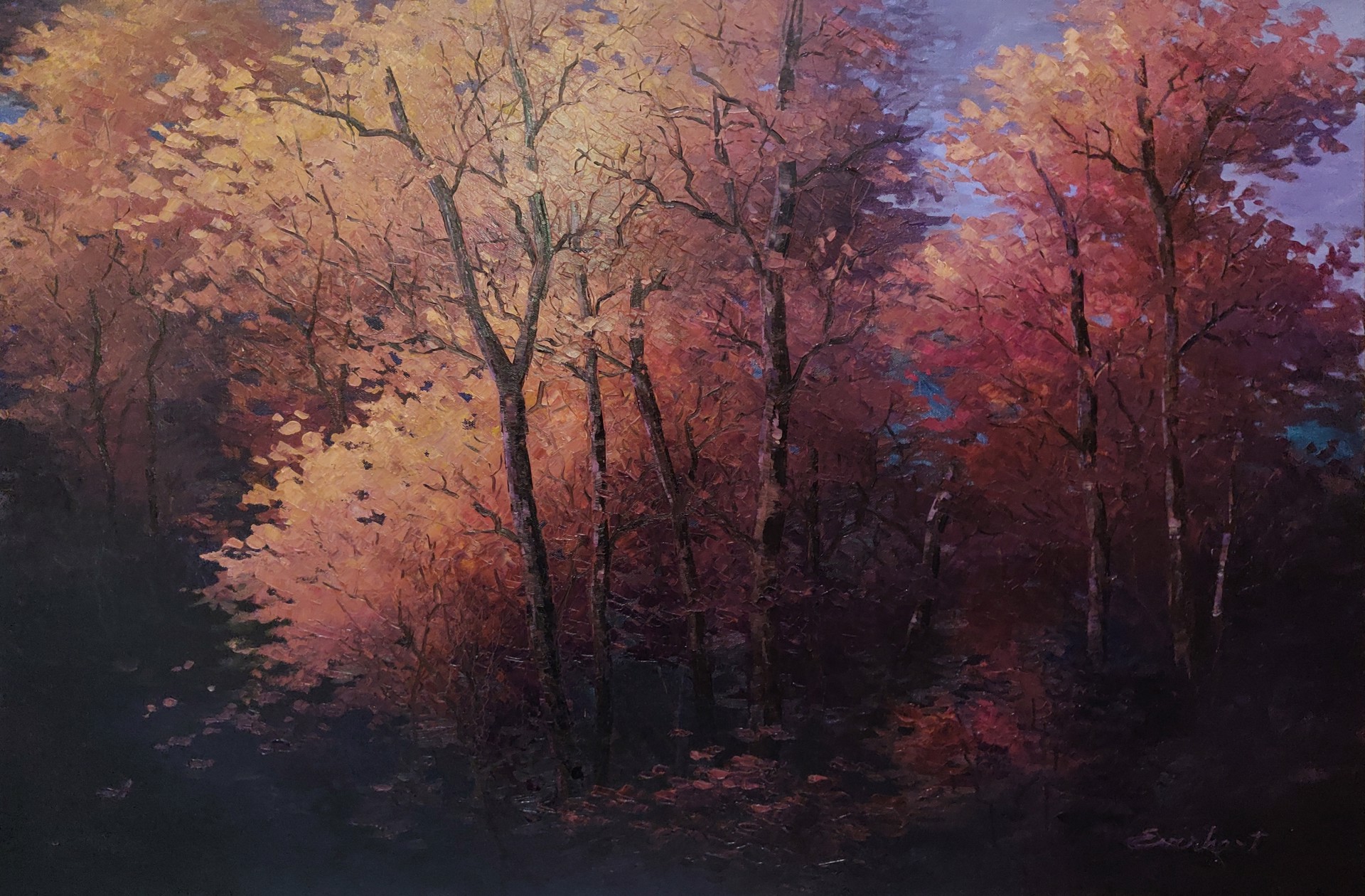 Rembrandt Forest by Amy Everhart