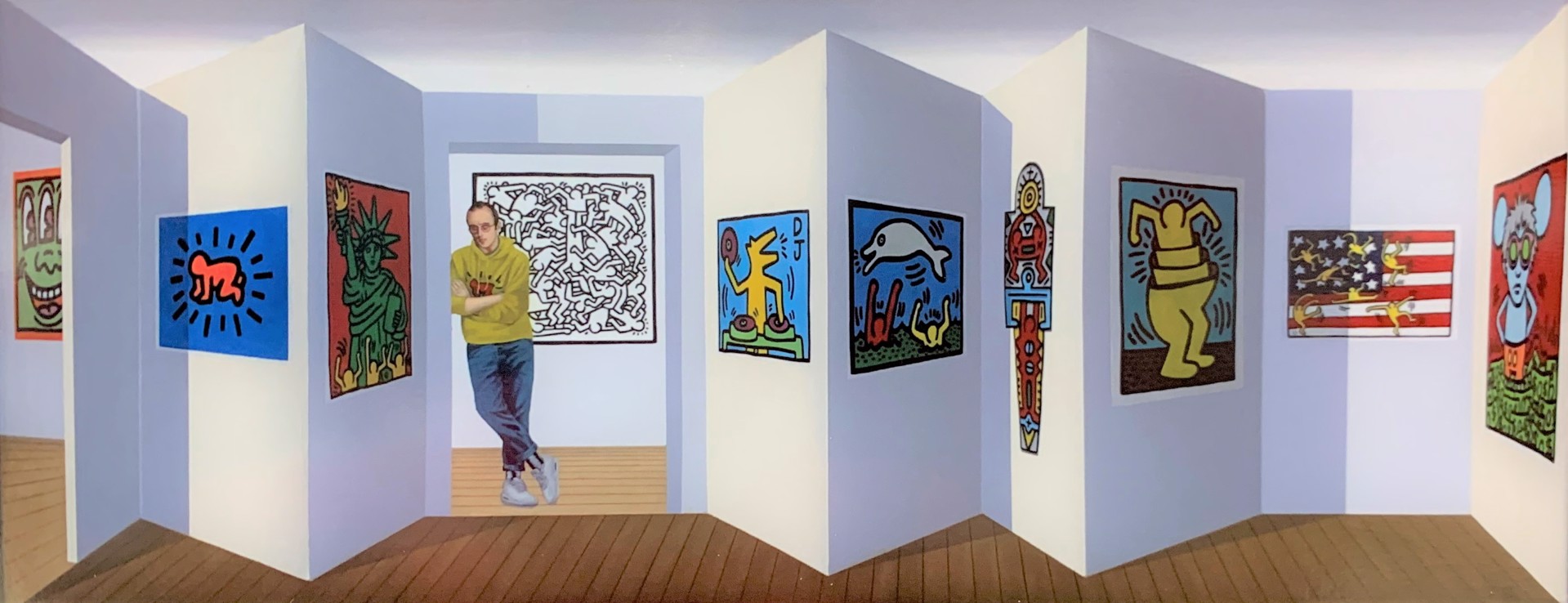 Gallery 110 (Haring) by Peter Roth