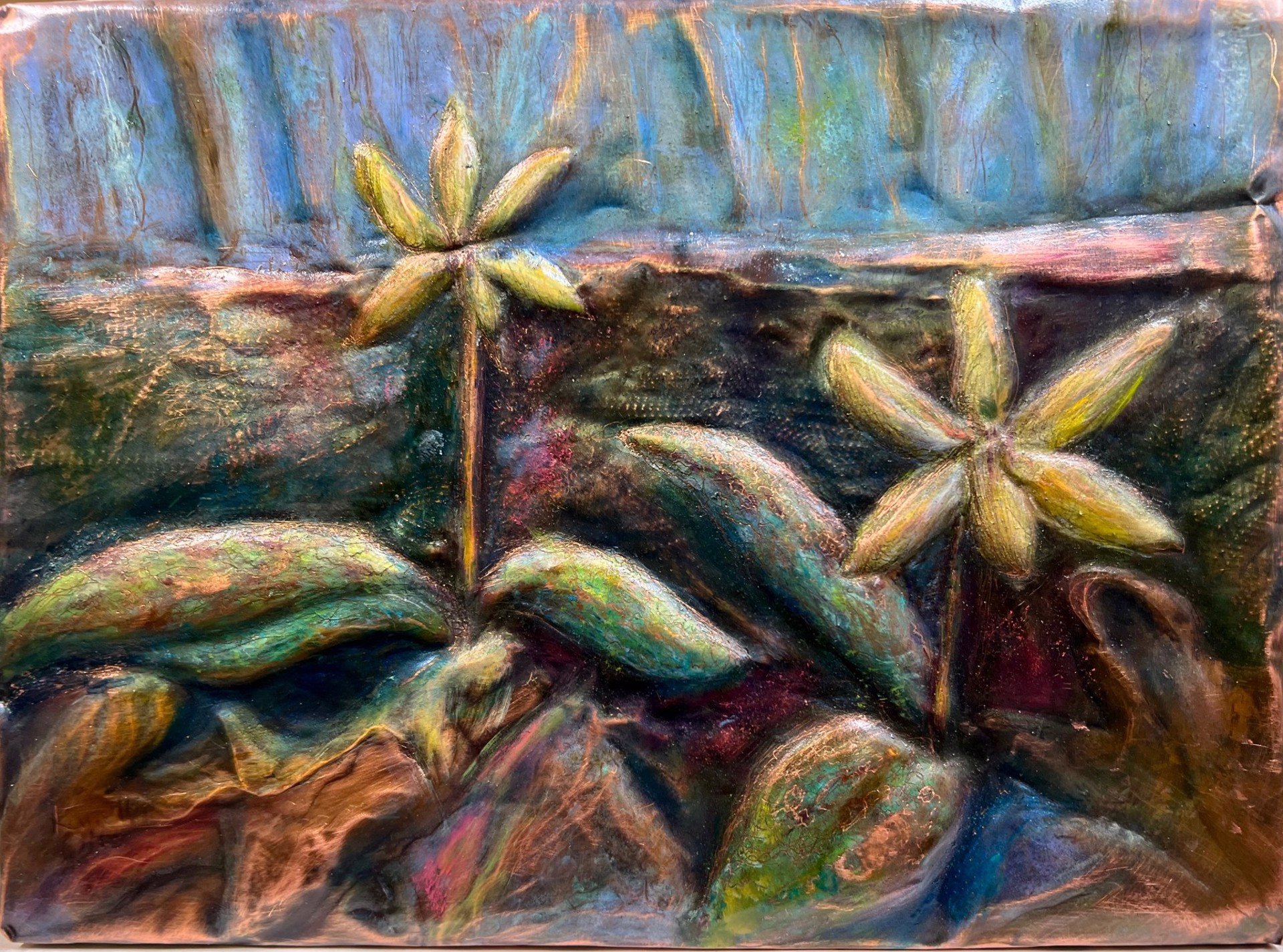 Trout Lilies Announce Spring by Kanella Otto