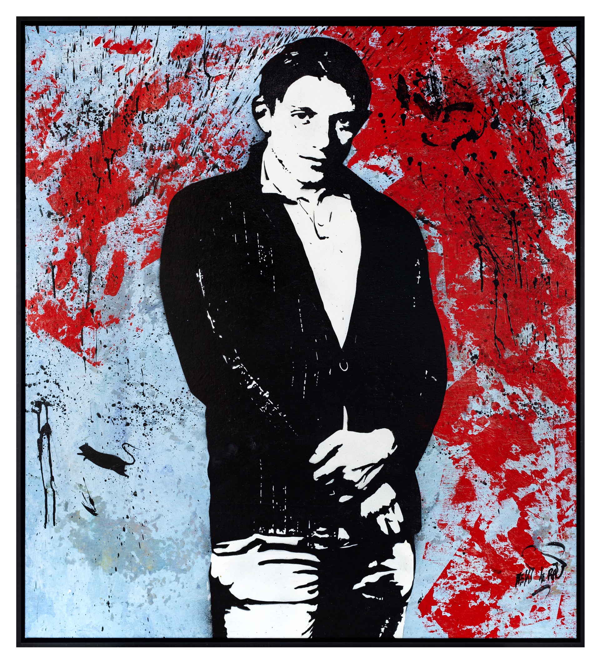 Young Picasso by Blek le Rat