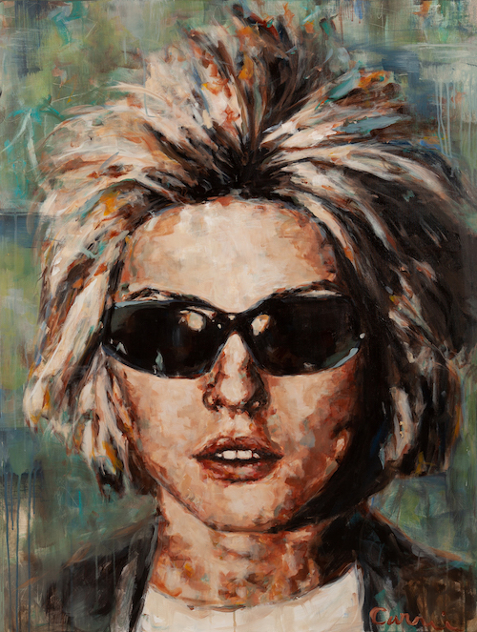 Debbie Harry 12x16 Print 1 by Carrie Penley