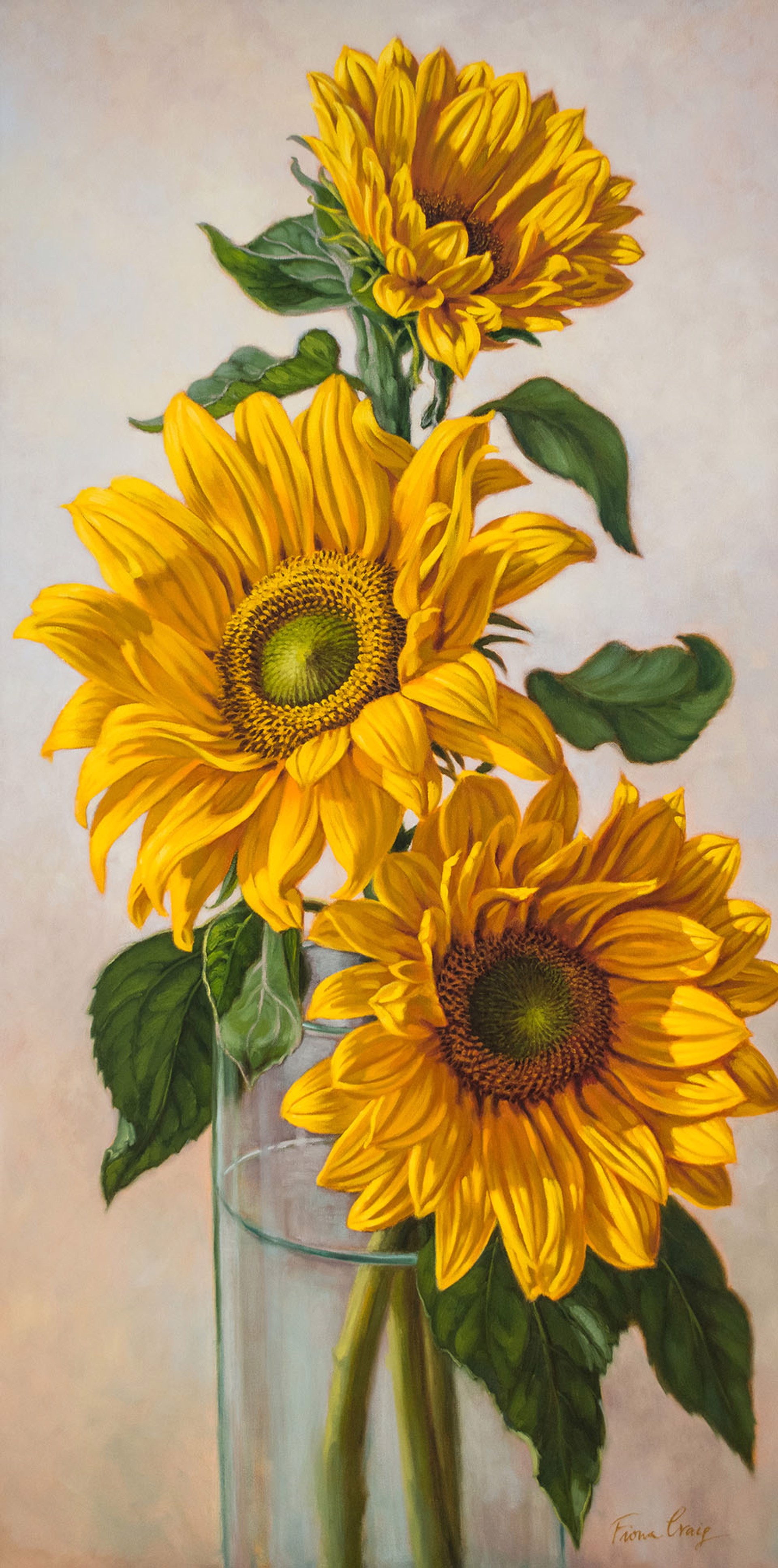 Sunflowers 1 by Fiona Craig