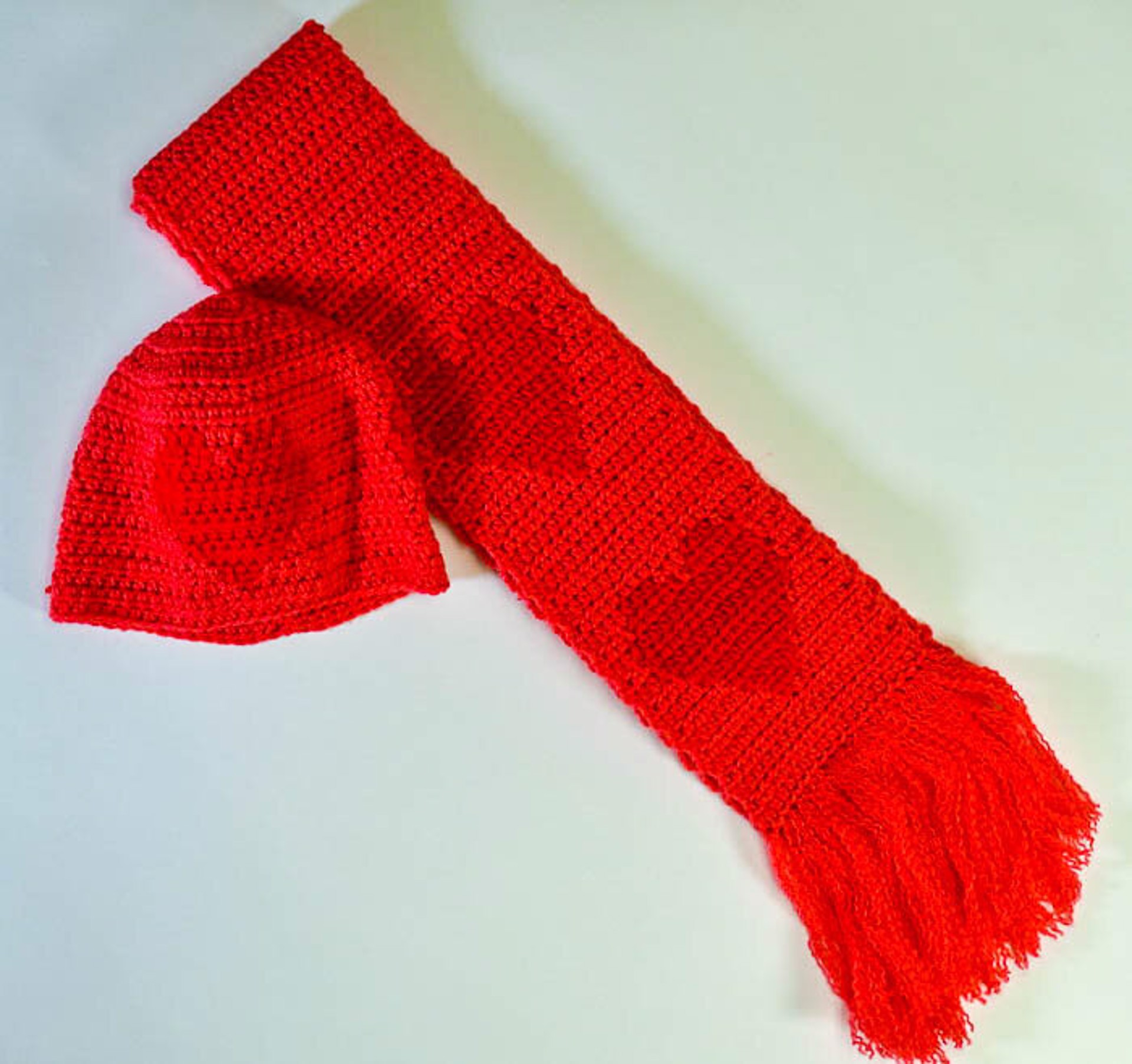 Hearts United (Hat and Scarf Set) by Ian M. Ranney