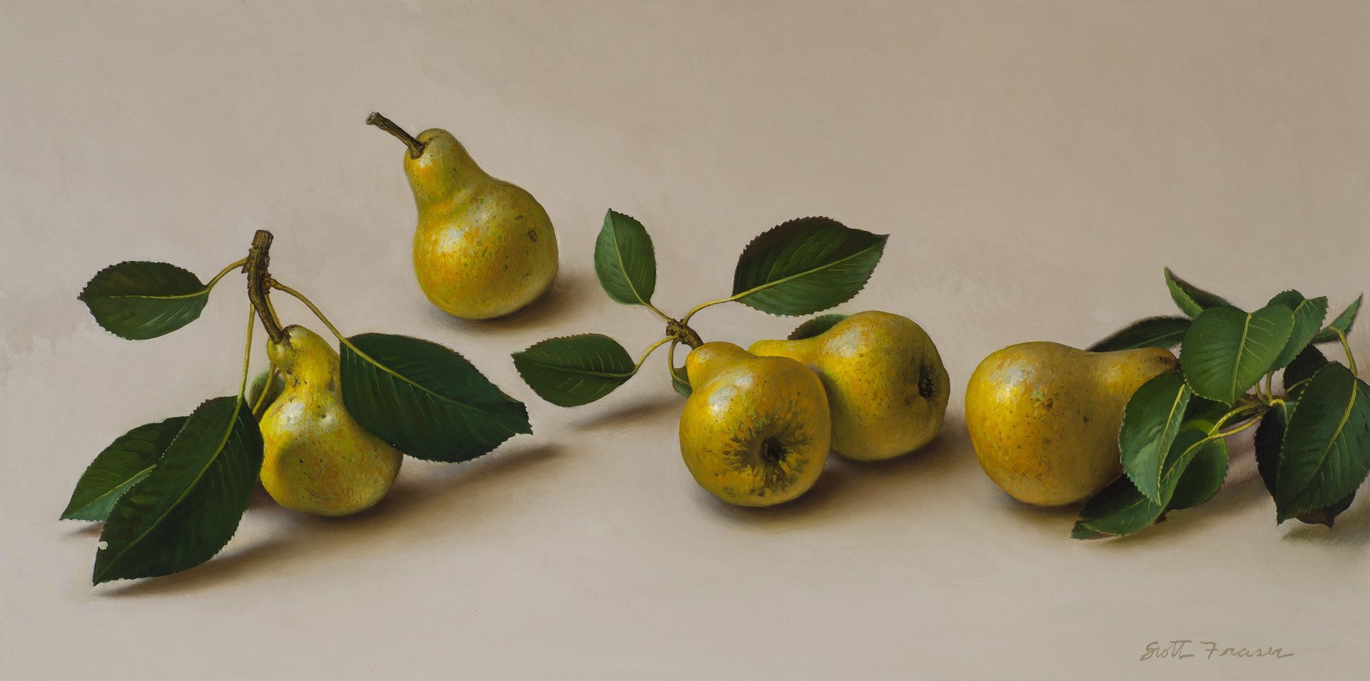 Backyard Pears by Scott Fraser
