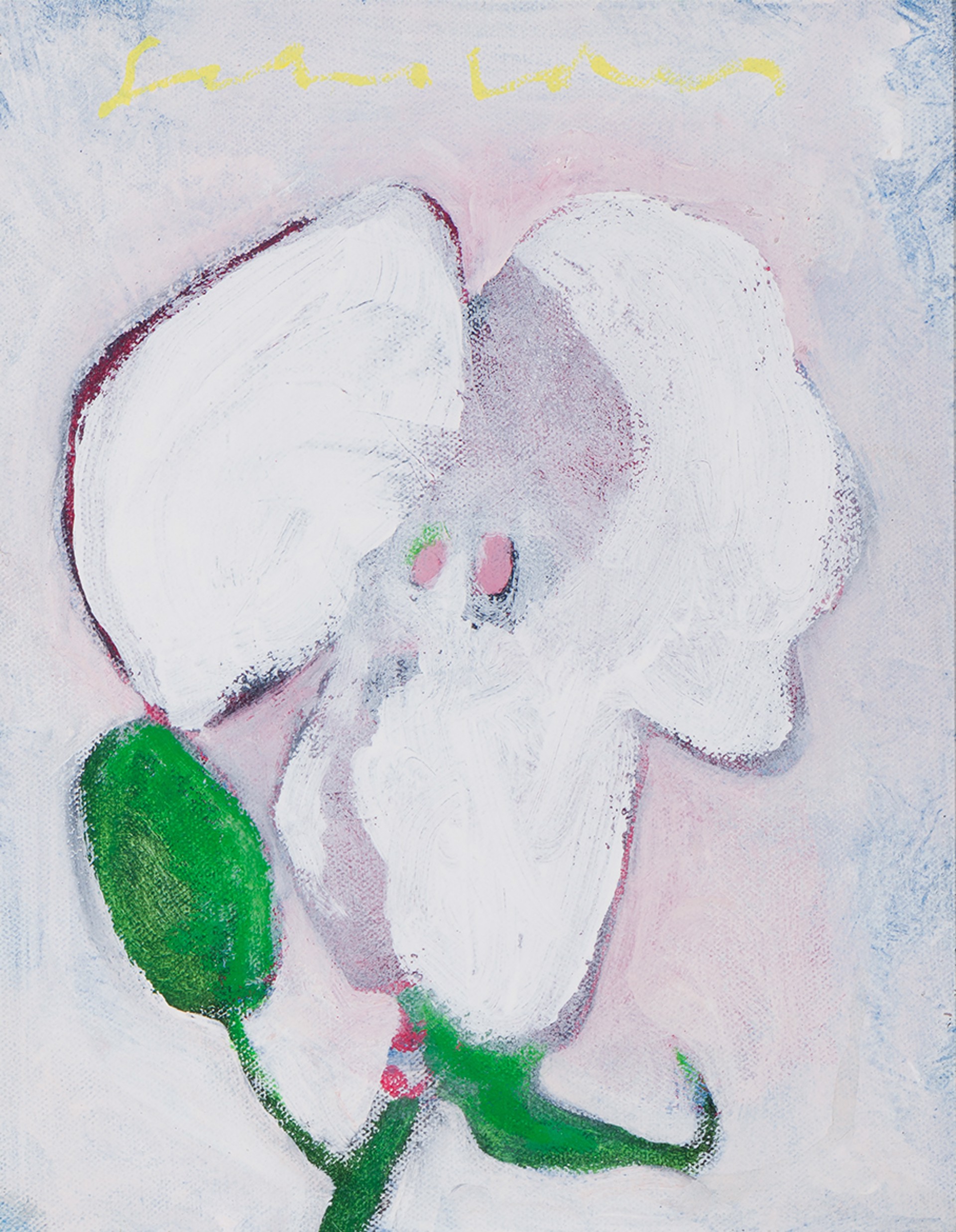 White Orchid by Fritz Scholder