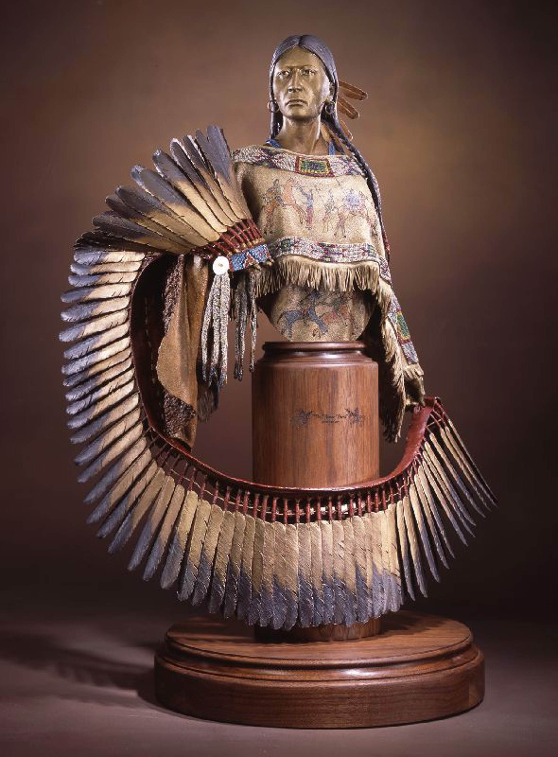 The Honor Dress (bust) by Dave McGary (sculptor) (1958-2013)