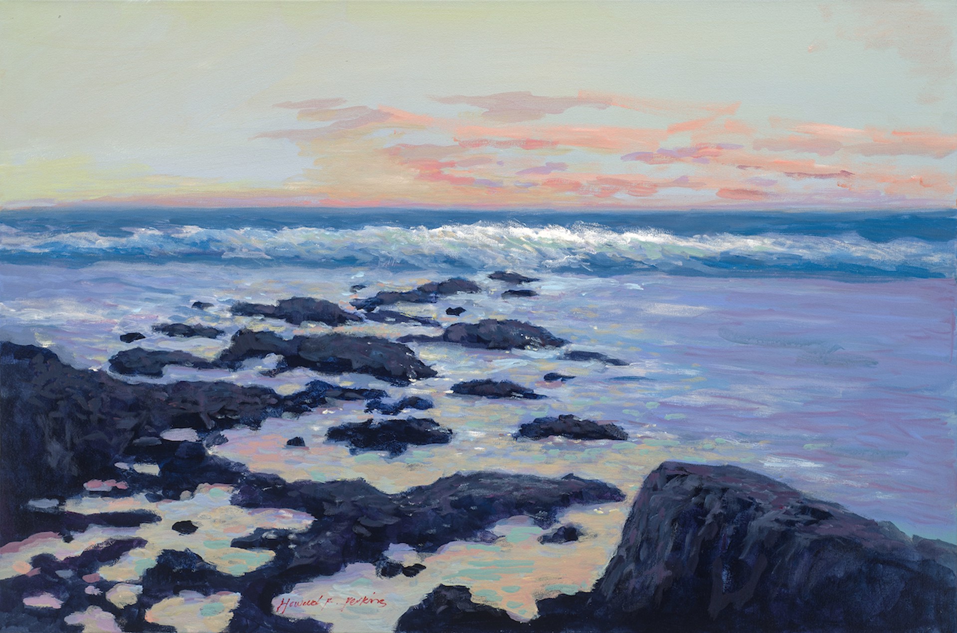 The Edge of Water, Tide Pools by Howard R. Perkins