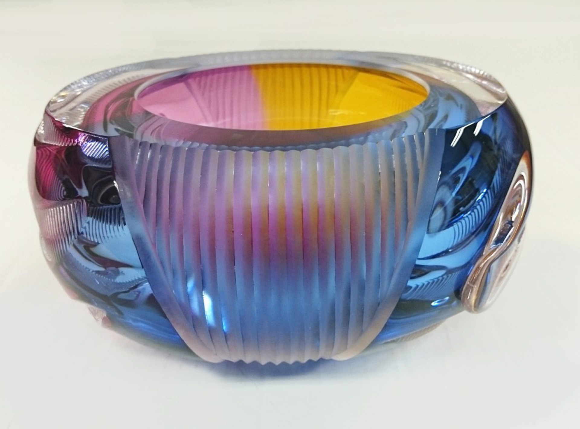 Textured Bowl B by Leon Applebaum