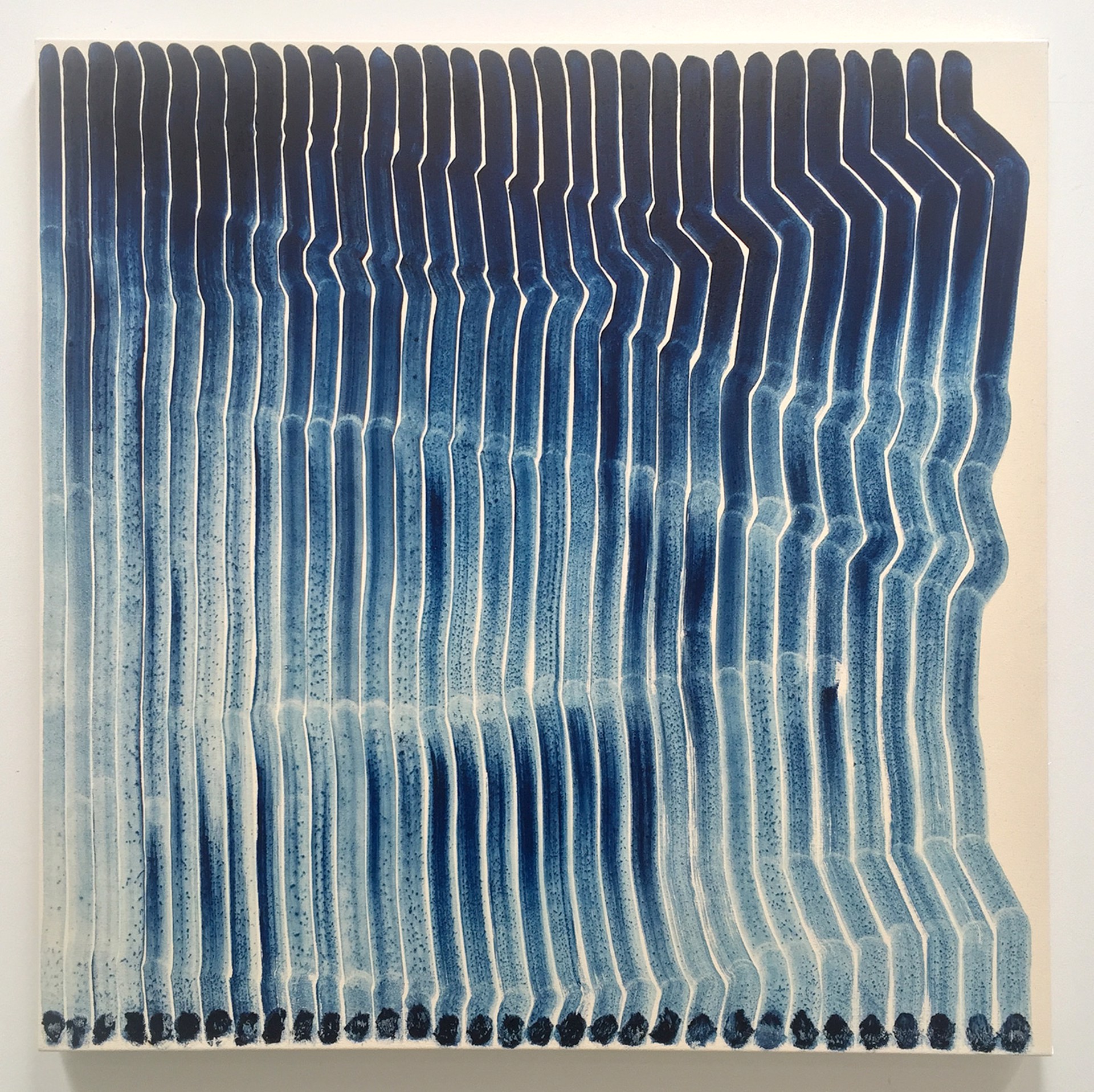 Prussian Blue, Unintended Consequences 3 by Nellie King Solomon