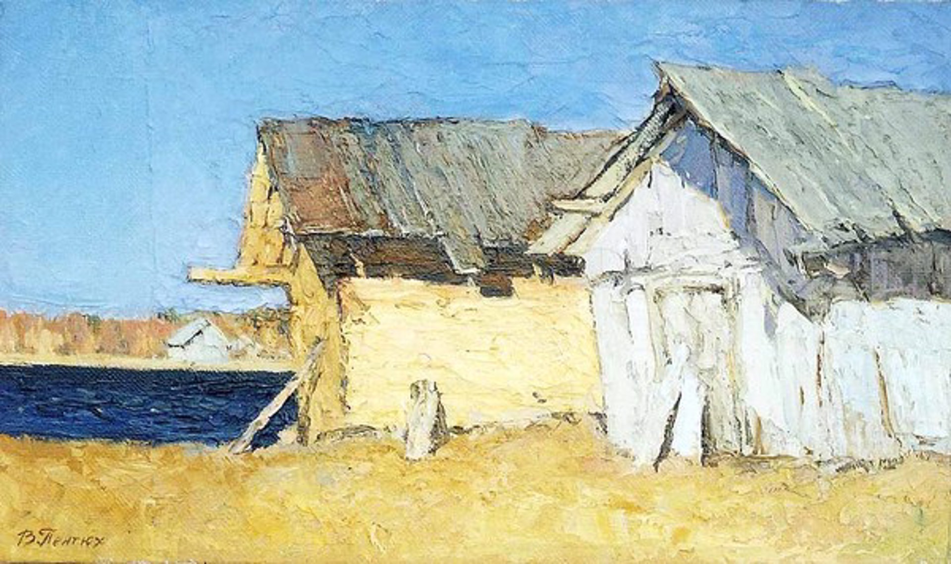 Barns by Vladimir Pentjuh