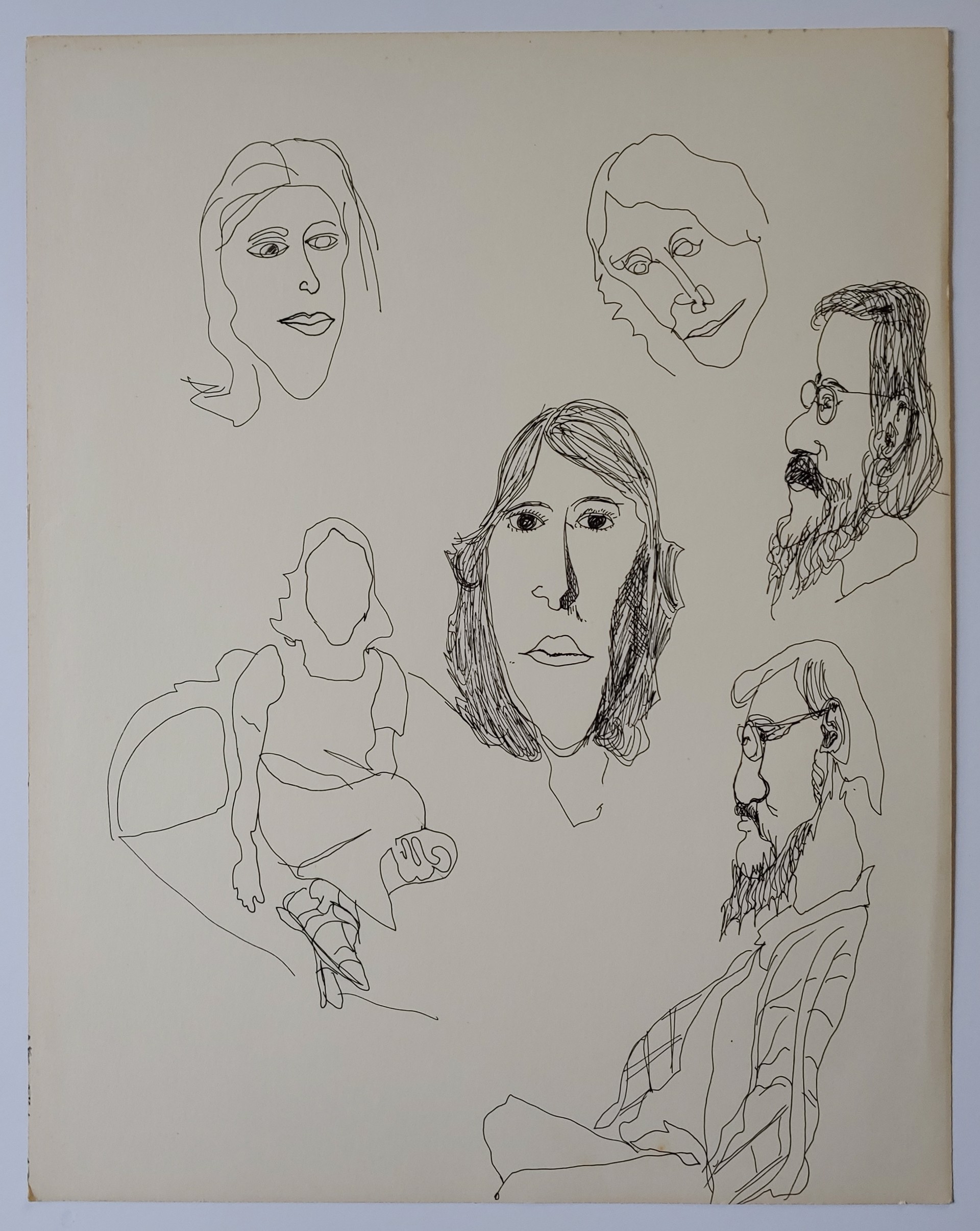 Portraits Sketch by David Amdur