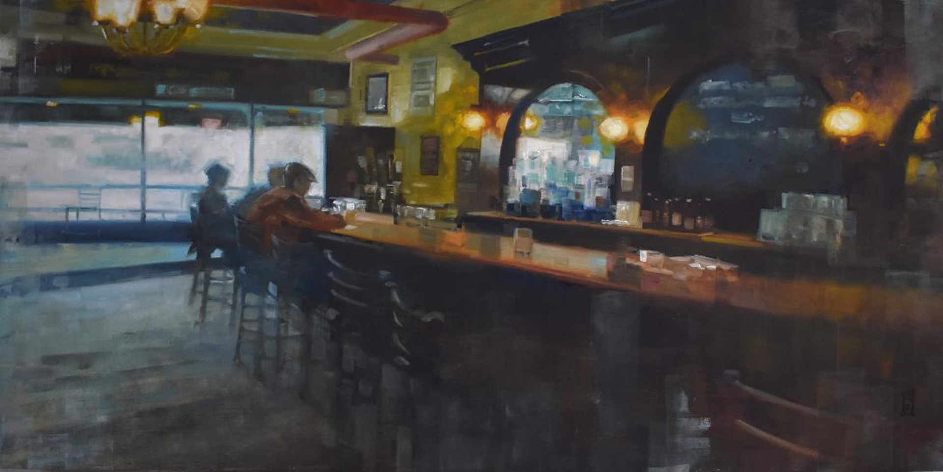 Midday At The Pub  by Steven Walker