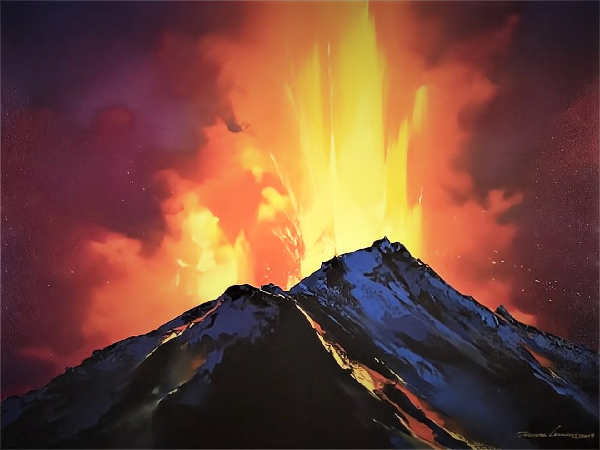 Volcanic Roar by Thomas Leung