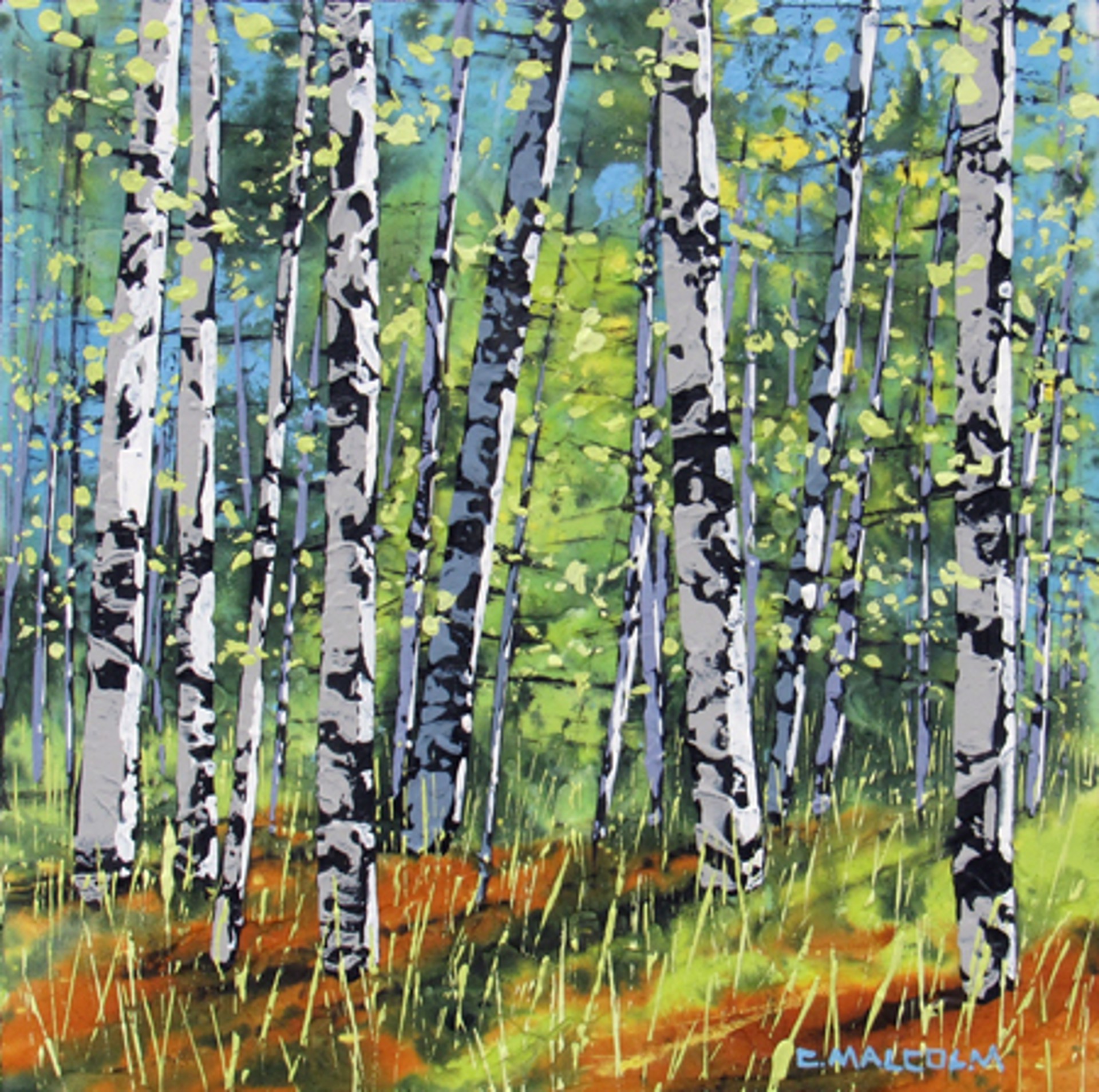Treescape 05619 by Carole Malcolm