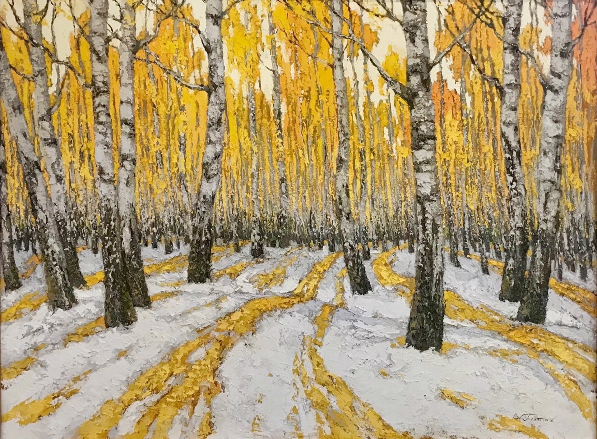 Early Snow by Vladimir Pentjuh