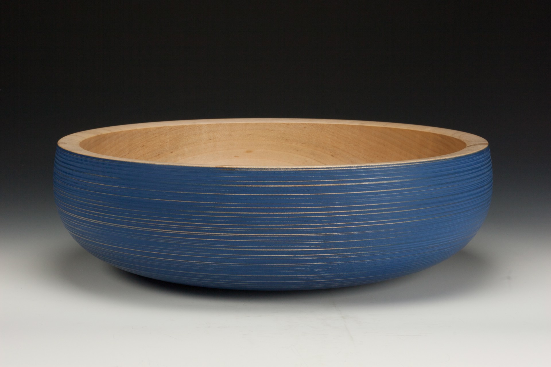 Blue Maple Bowl (22009) by Mark Gardner