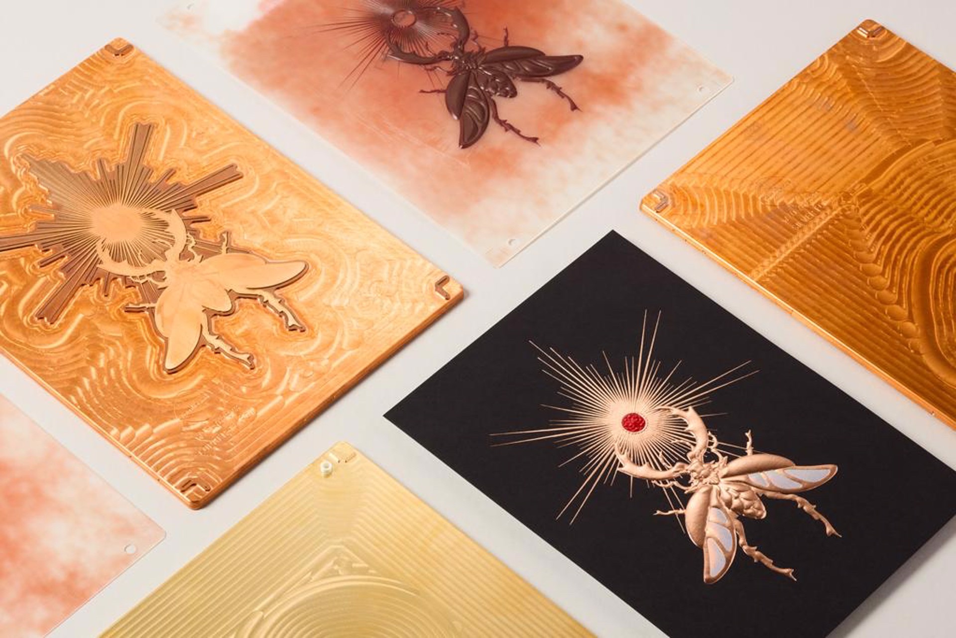 "Guiding Light" Scarab Postcard by Gary James McQueen