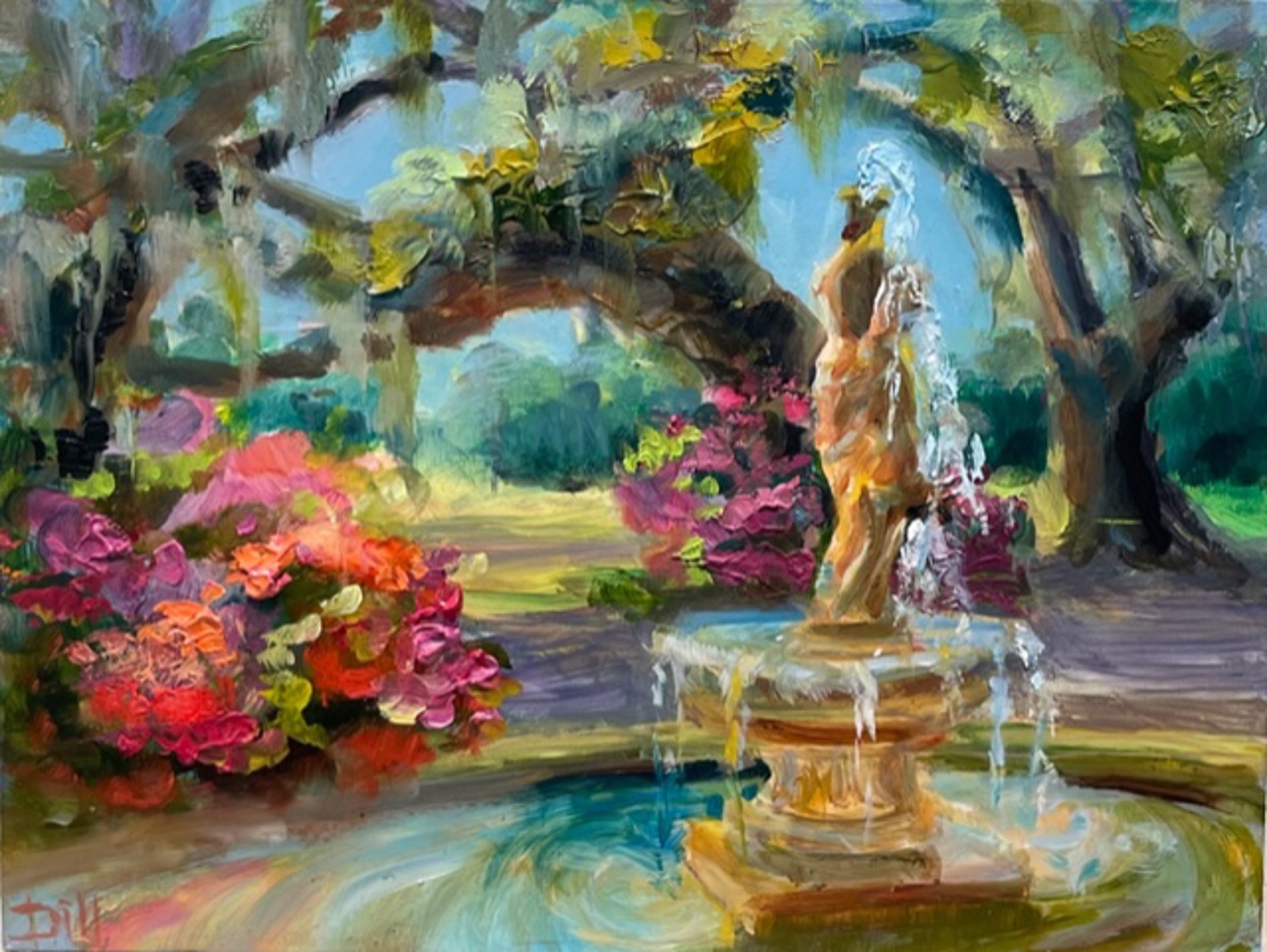 Airlie Garden Fountain by Kristen Dill