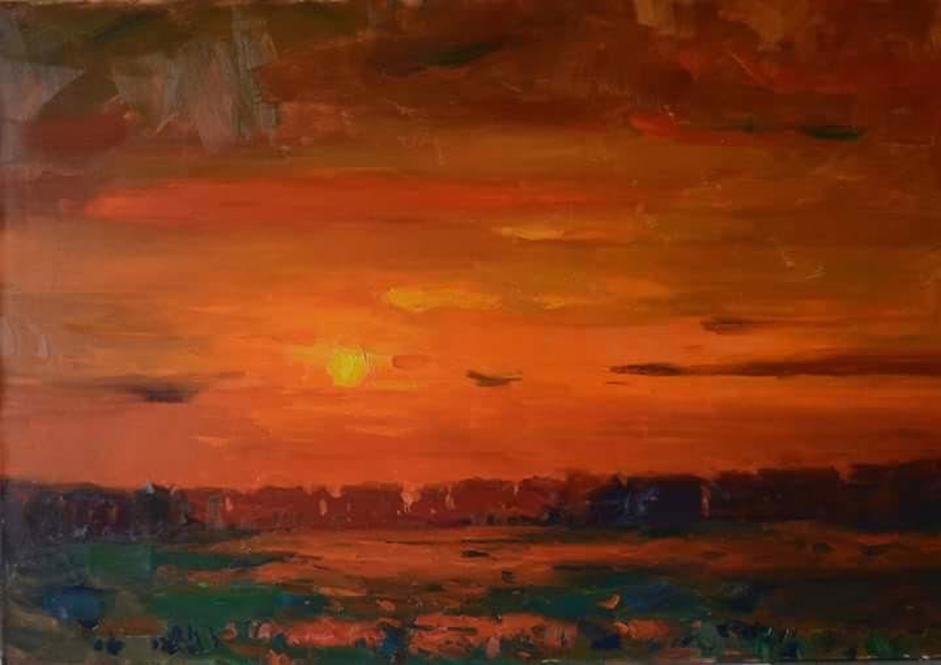 Deep Sunset by Sergei Kondratyuk