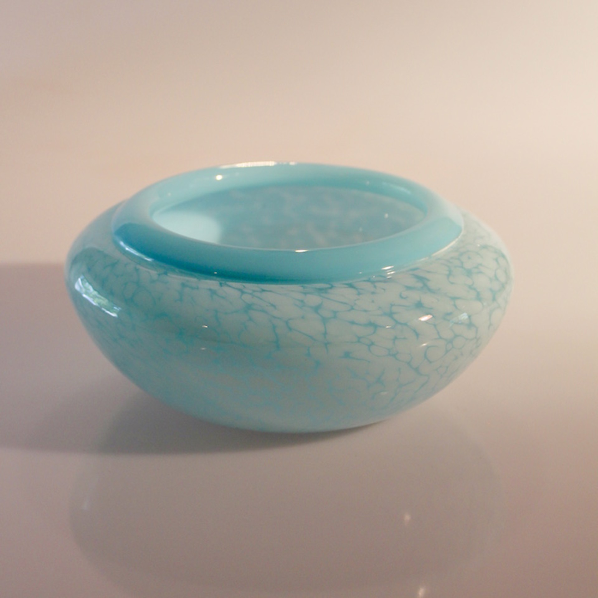 Inside Out Baby Blue Bowl 1 by Hayden MacRae