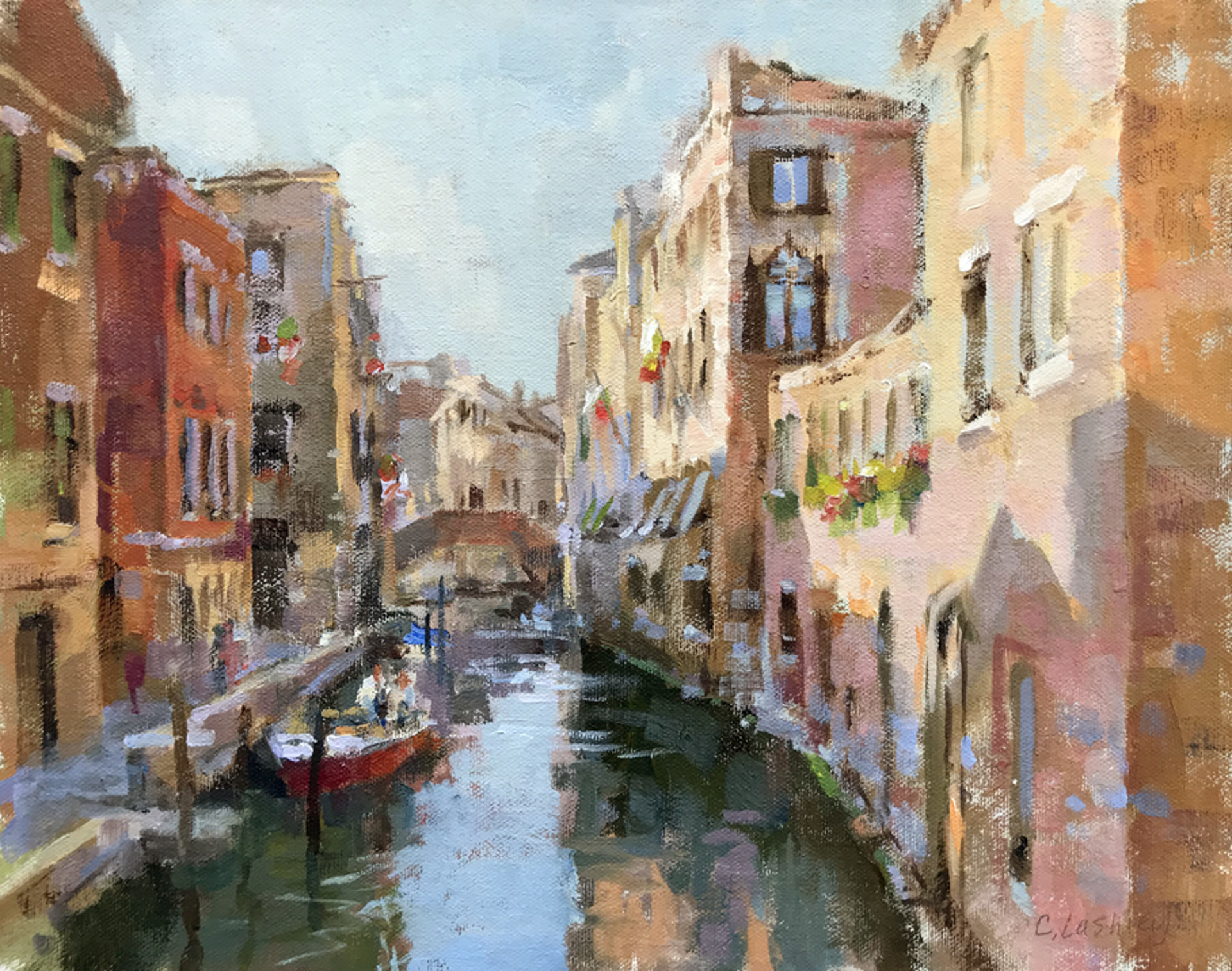 Venice Canal by Christine Lashley