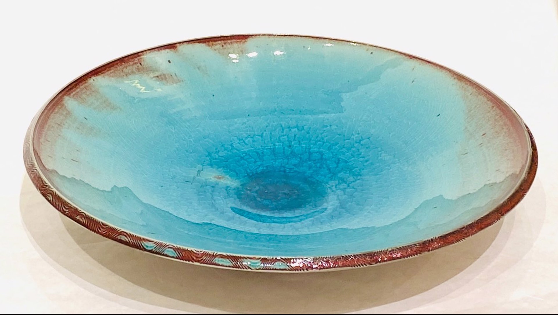 Large Shallow Bowl by Tierney Hall