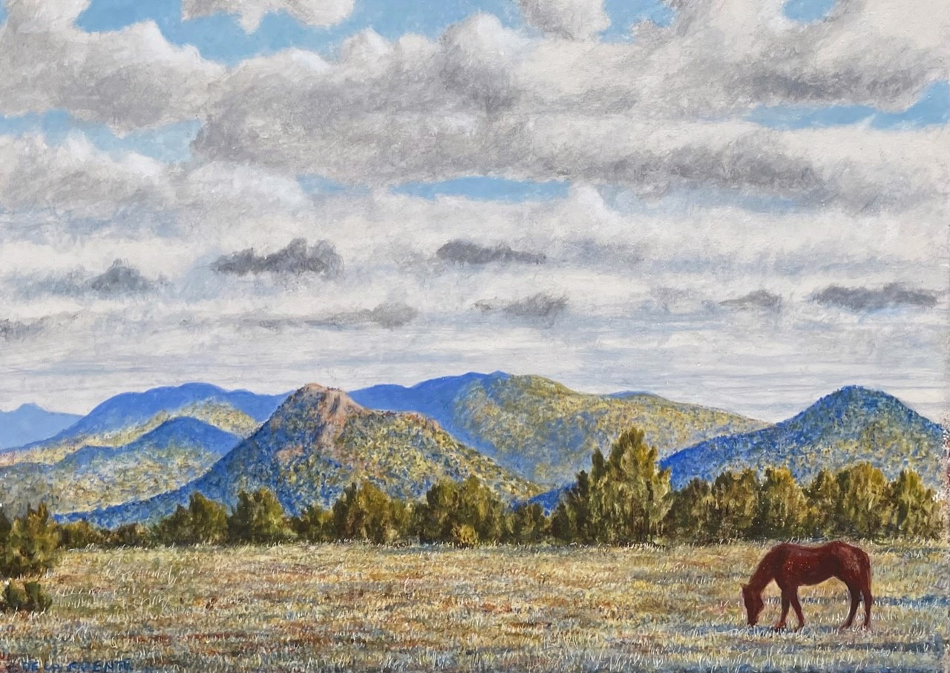 Apache Ridge by Peter de la Fuente