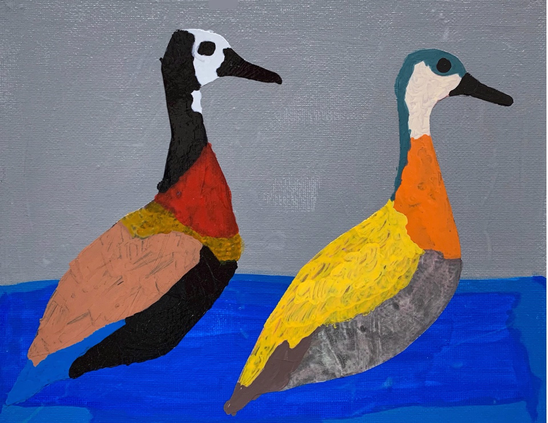 Davis Wohlford (North Pole Studio), Two Ducks by Visiting Artist