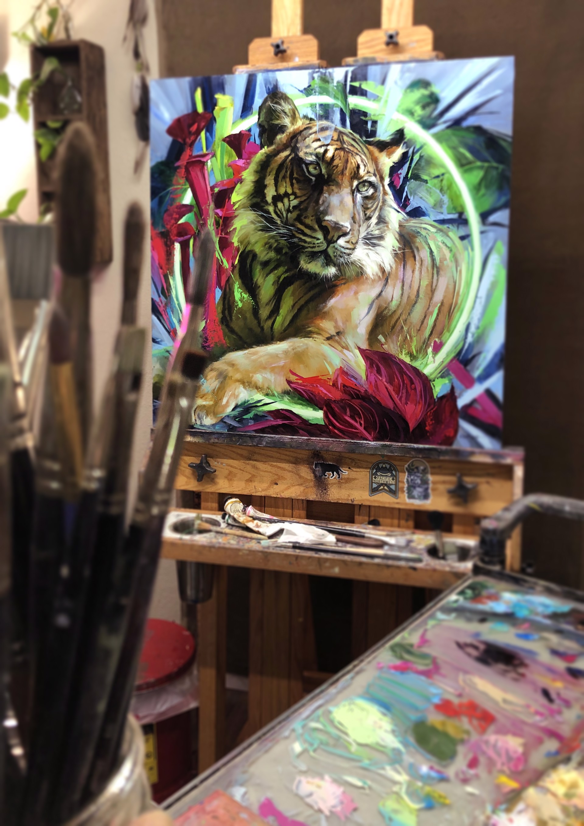 The Sumatran Tiger by Lindsey Kustusch