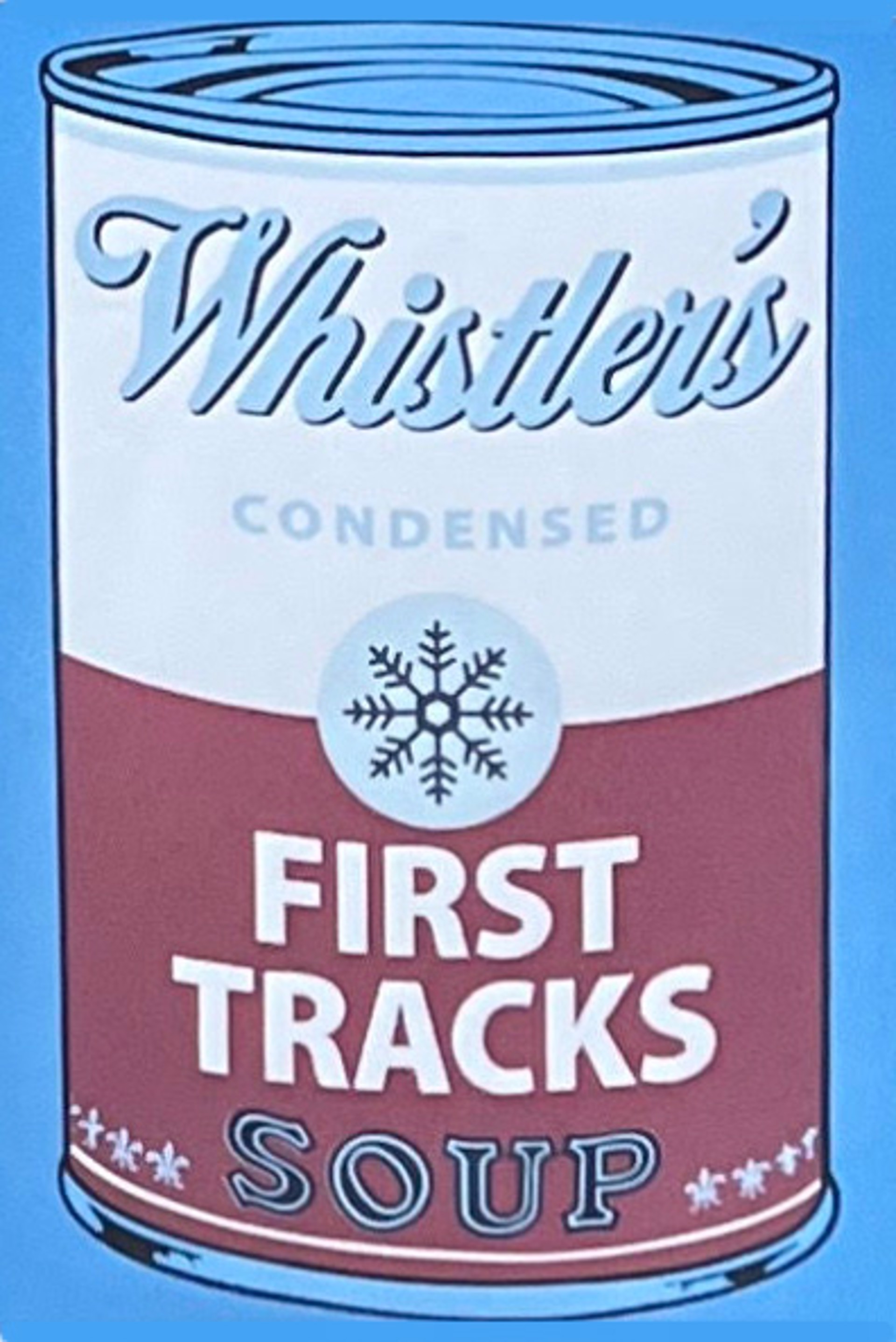 First Tracks Red/White/Blue by Jason Dussault