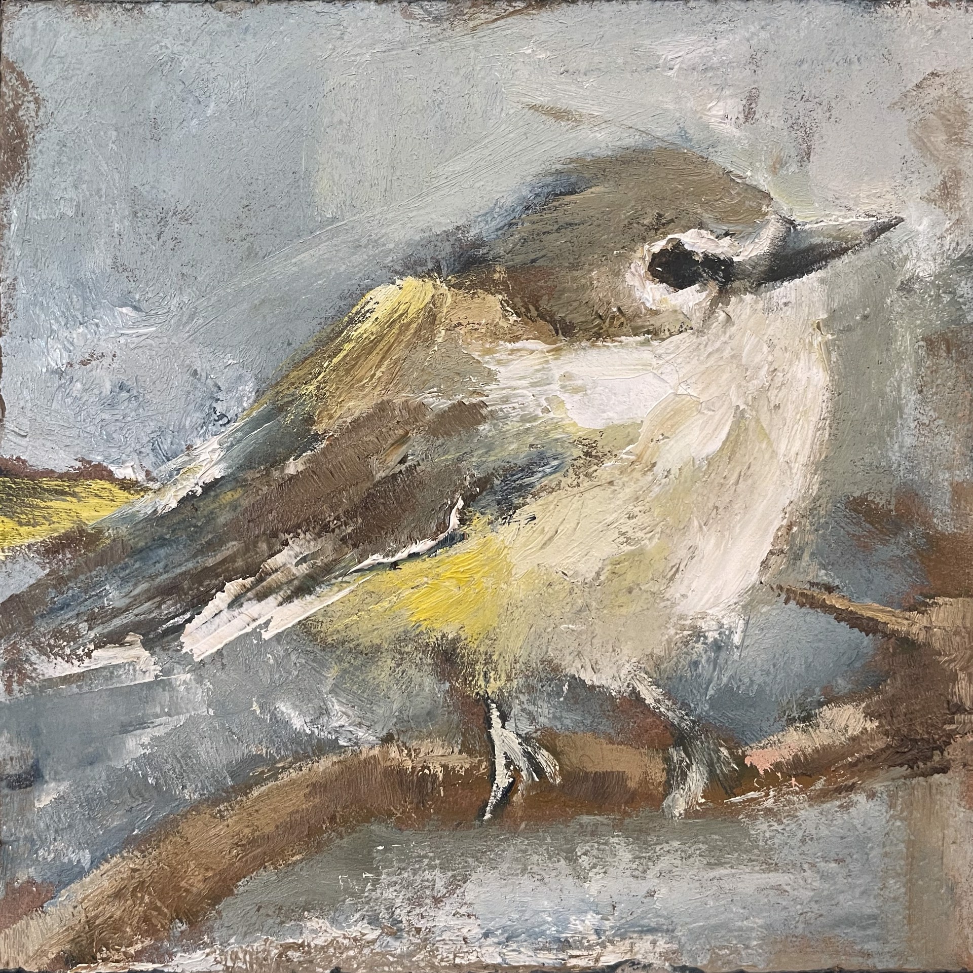 Do Not Worry (Blue & Yellow Bird) by Anne Neilson