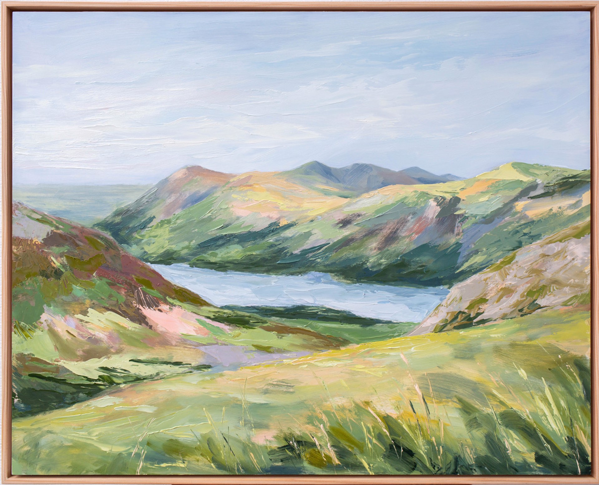Approach to High Crag {SOLD} by Lucy Reiser