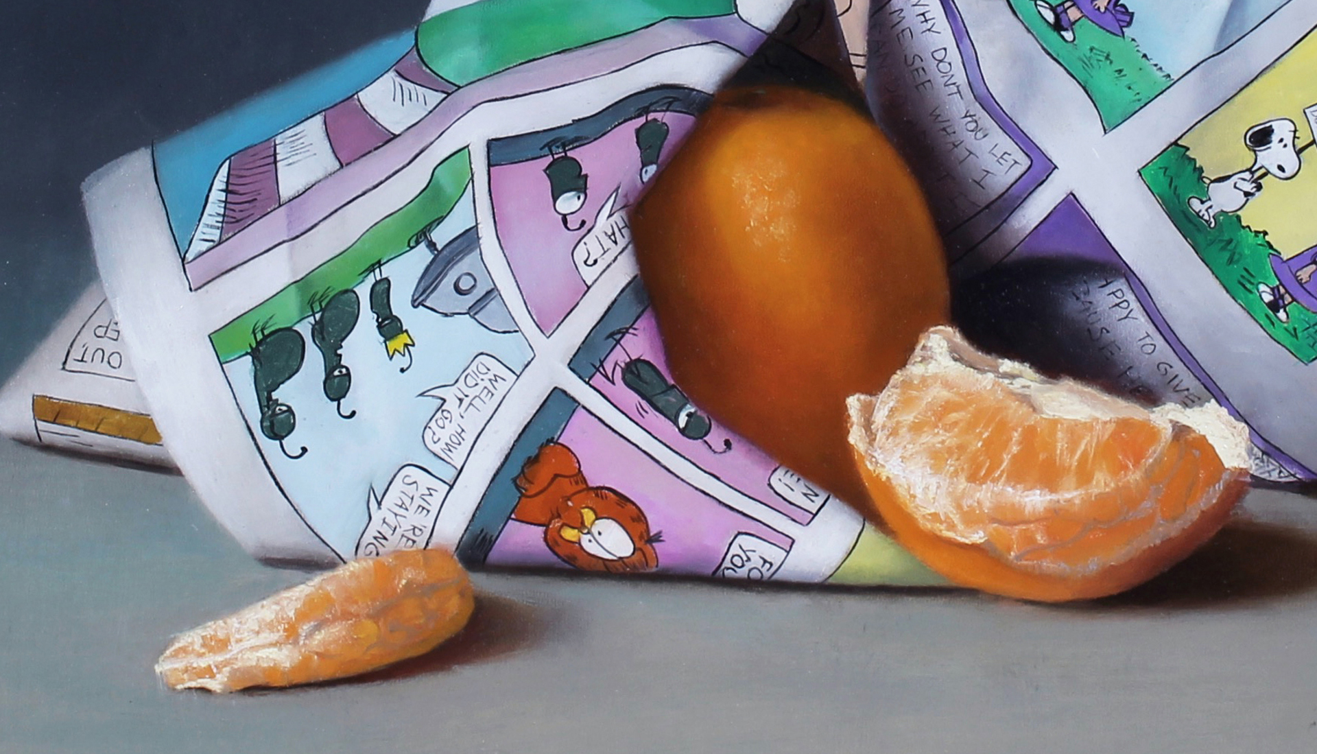 Clementines and Comics by Kelly Birkenruth