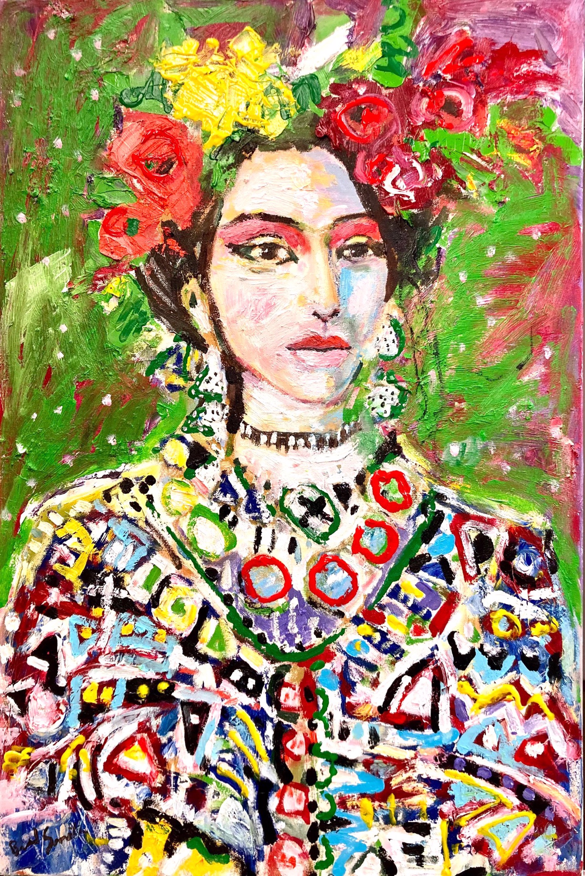 Frida in Santa Fe  SOLD by Brad Smith