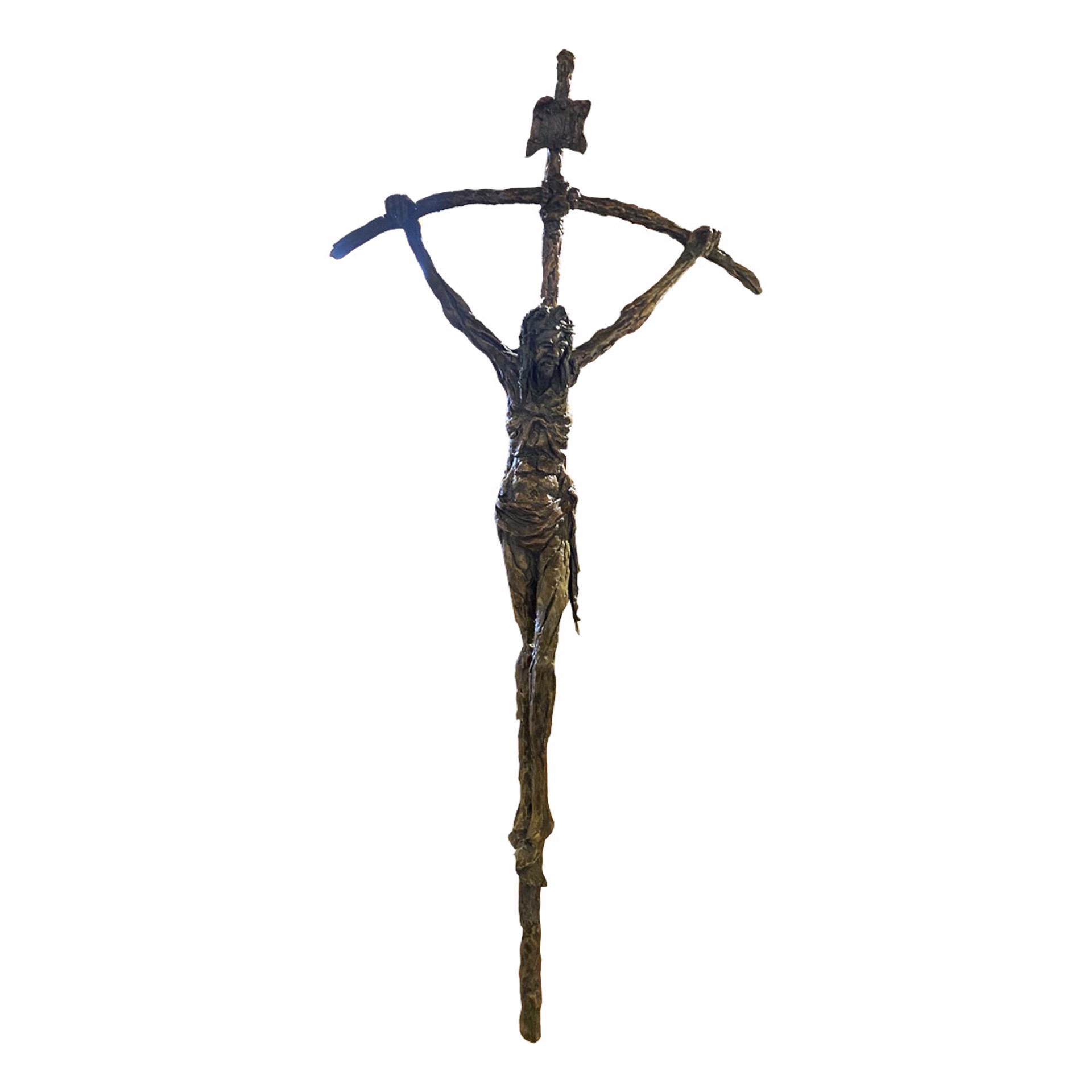Bowed Crucifix by Gib Singleton
