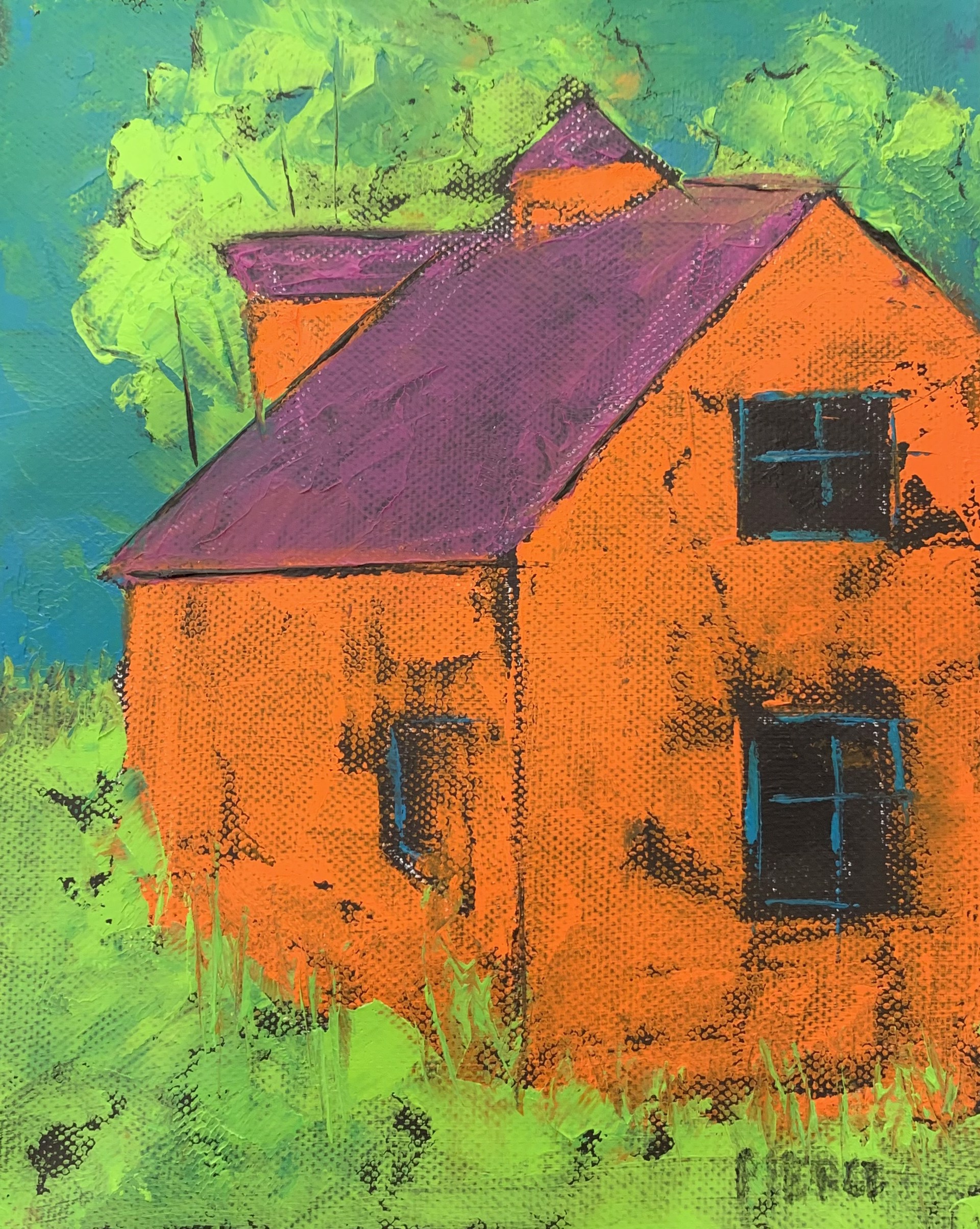 Casa Naranja  by Carol Pierce
