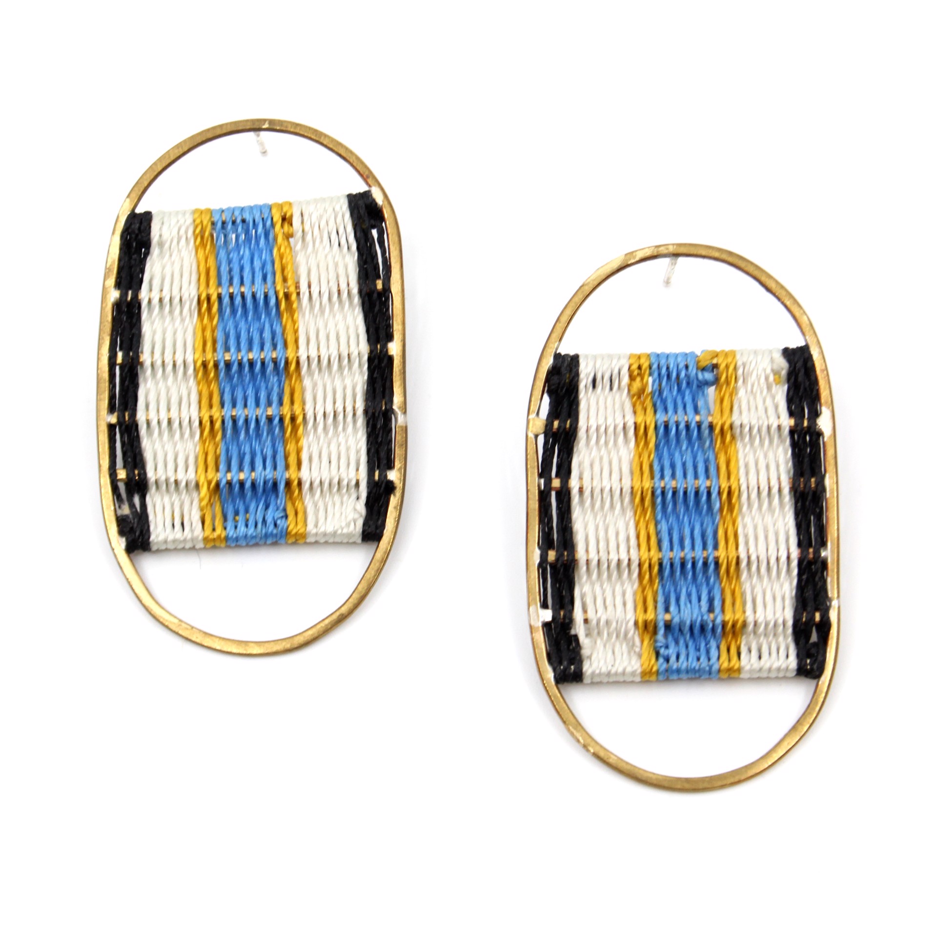 Sunset Studs by Flag Mountain Jewelry