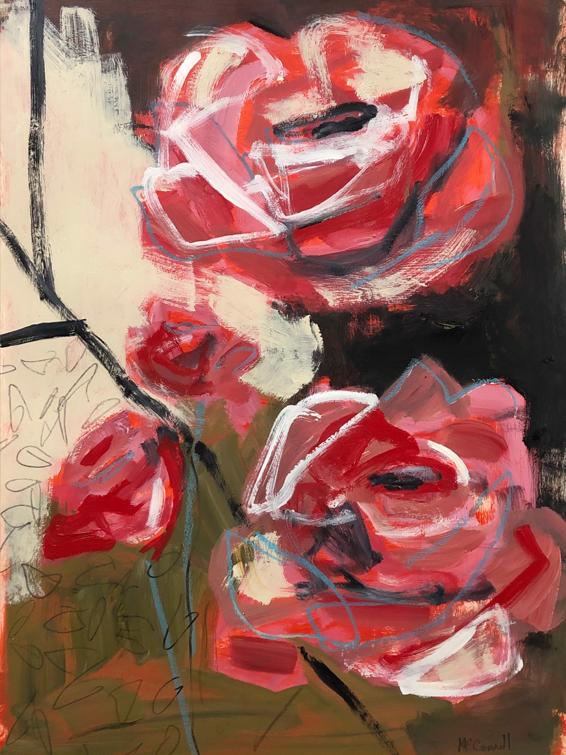 Roses by Karlene McConnell
