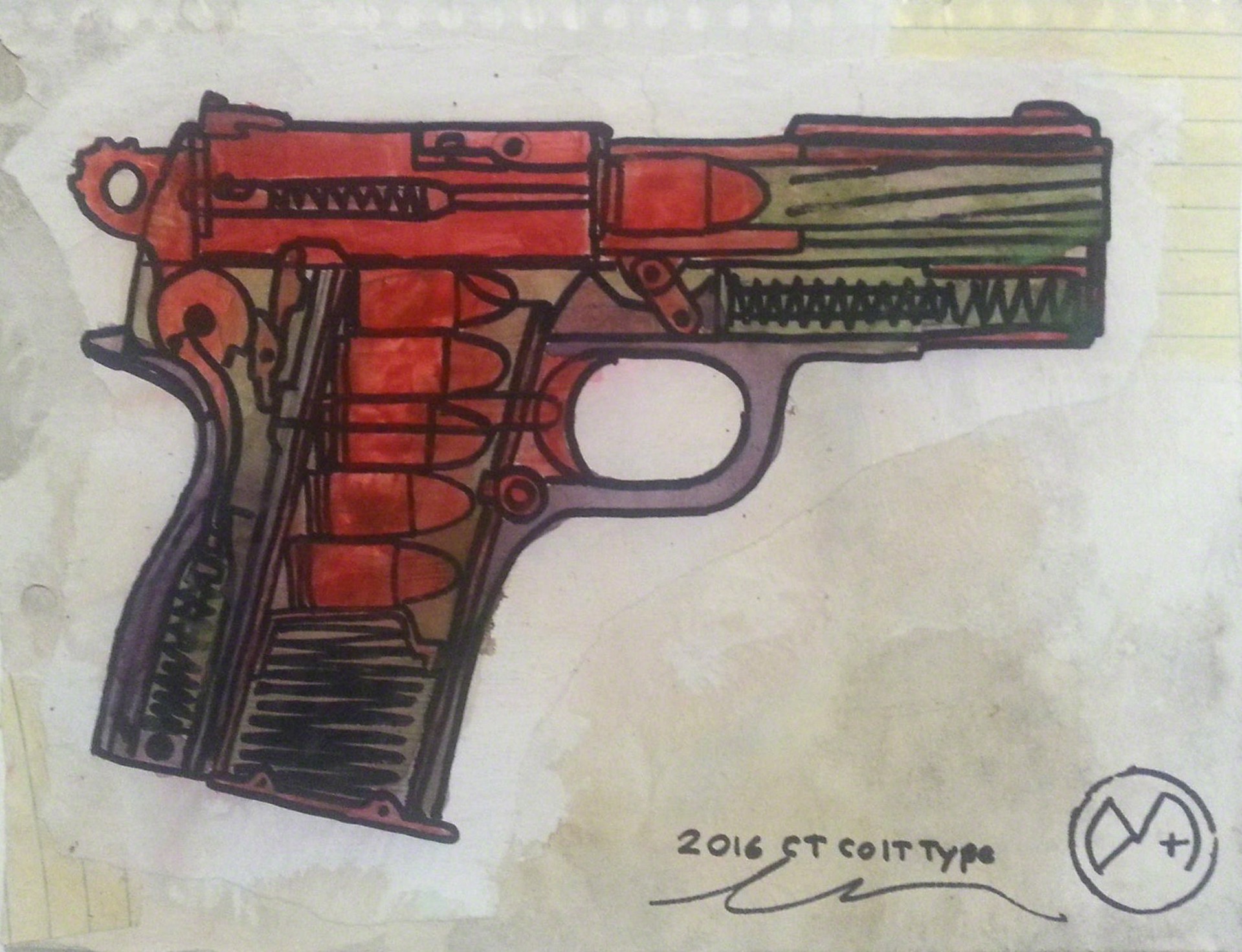 Colt Type 10 by Alfredo Martinez