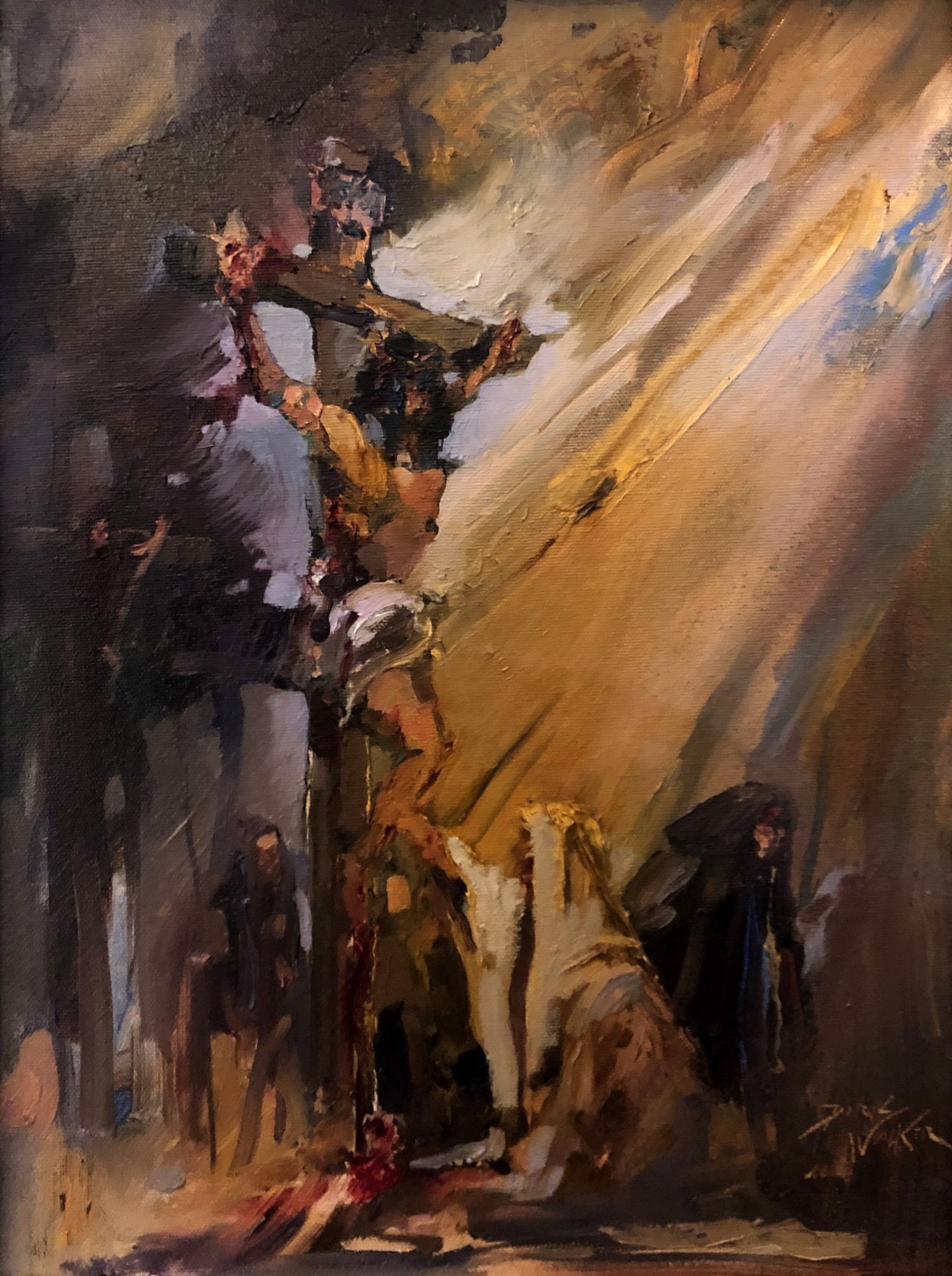 The Crucifixion by Dirk Walker